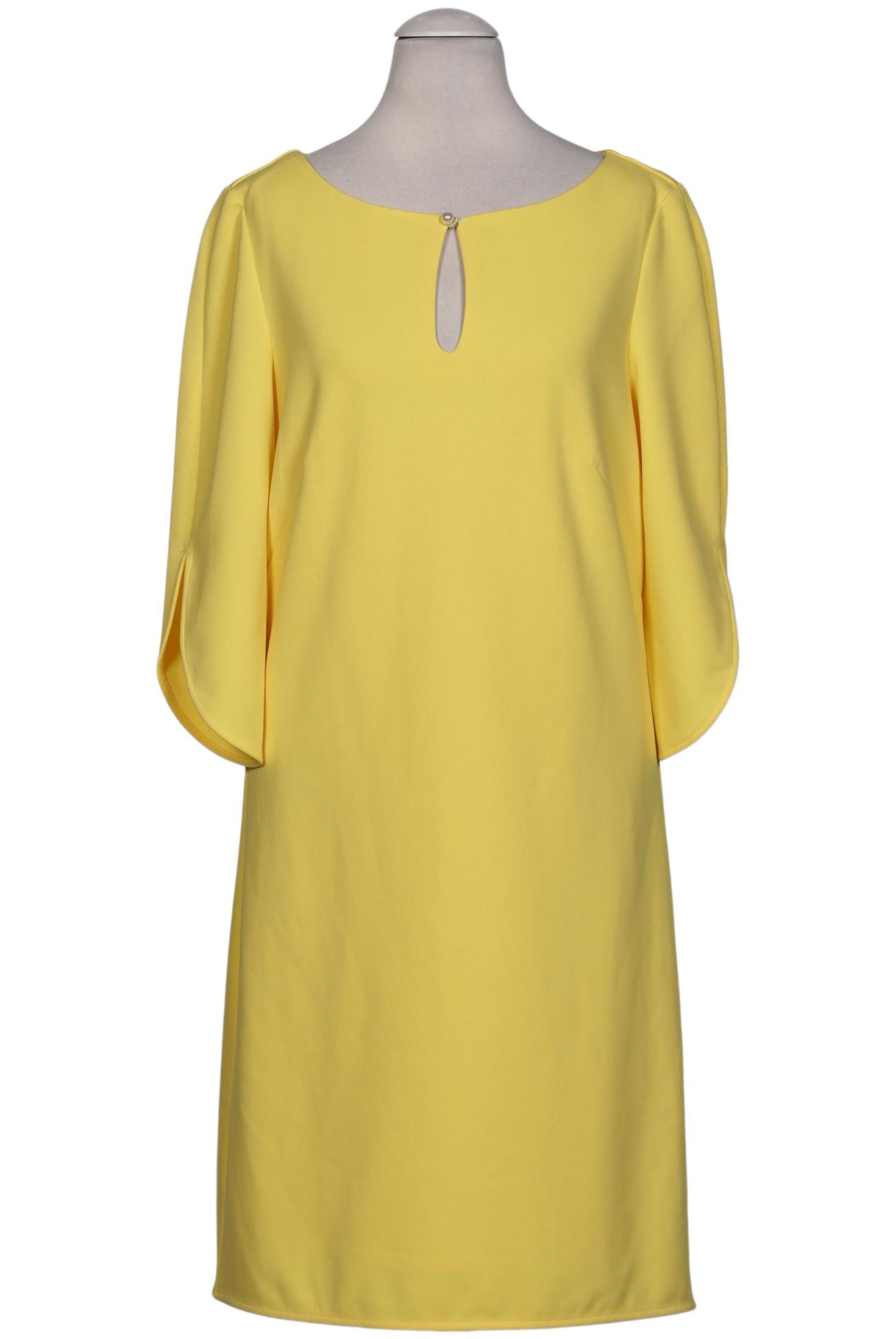 

Comma Damen Kleid, gelb, Gr. 34