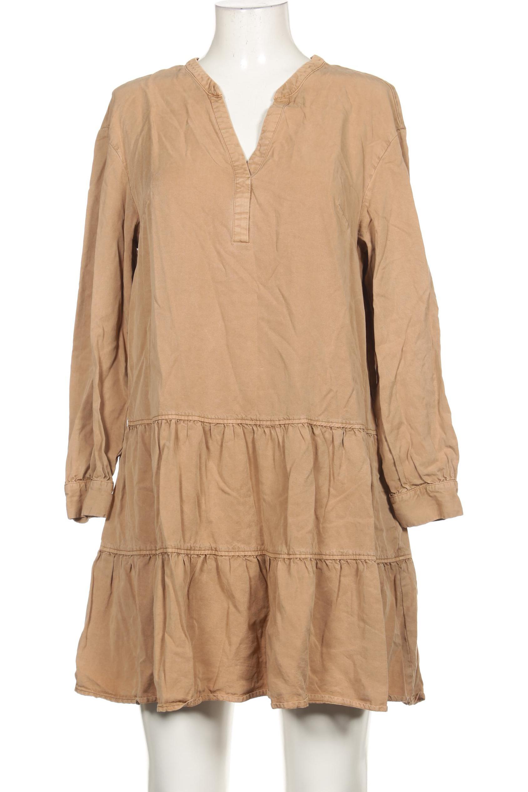 

Comma Damen Kleid, beige, Gr. 38