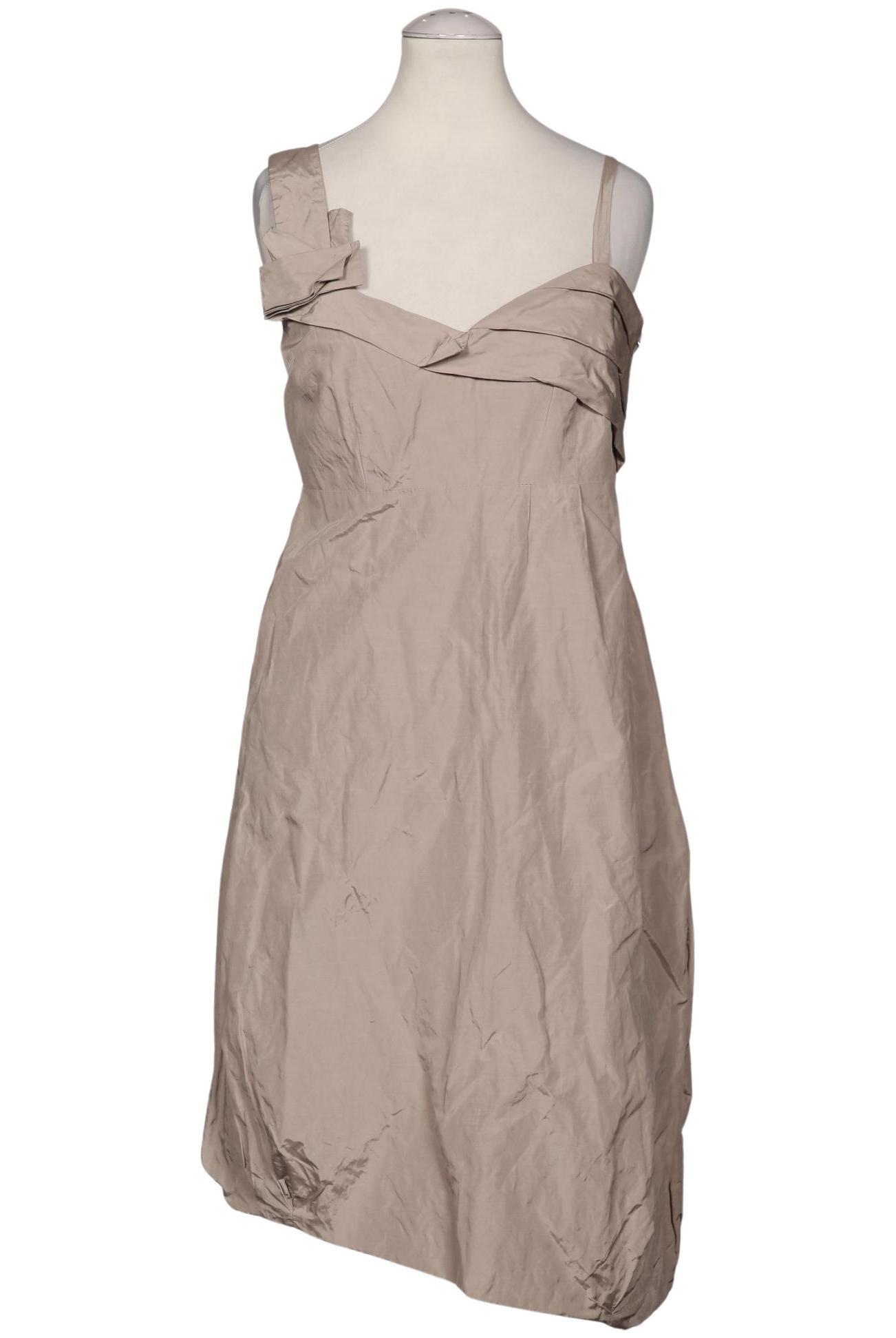 

Comma Damen Kleid, beige, Gr. 36