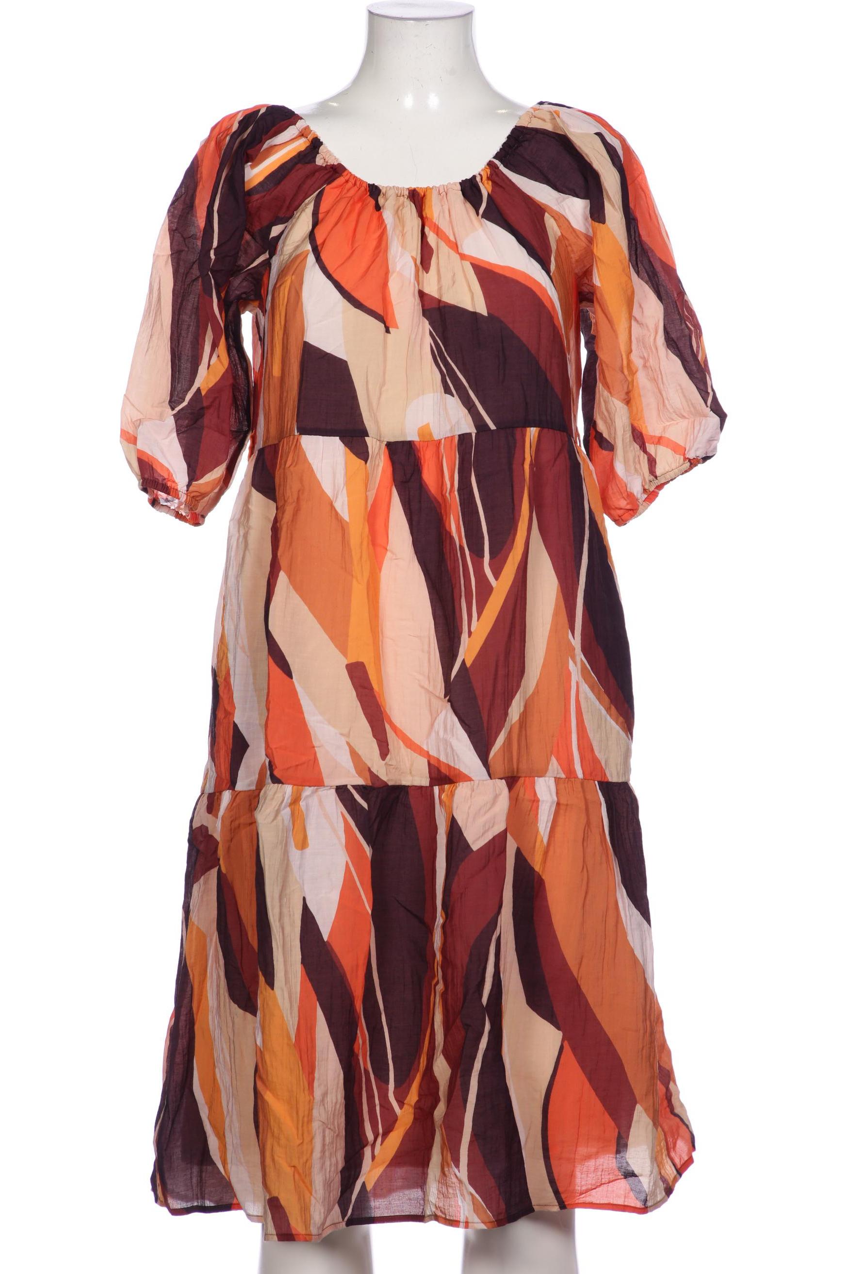 

Comma Damen Kleid, orange, Gr. 40