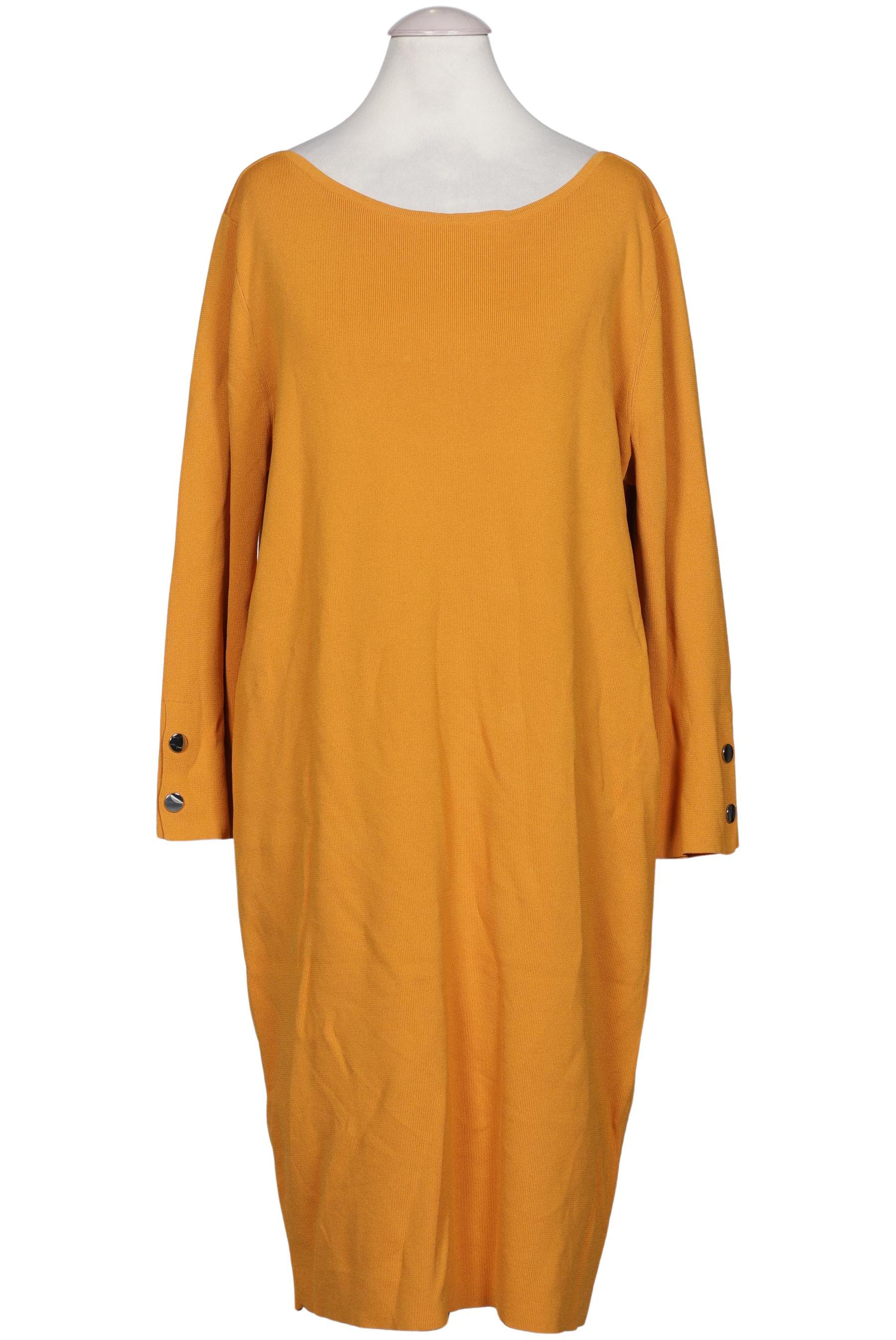 

Comma Damen Kleid, orange, Gr. 36