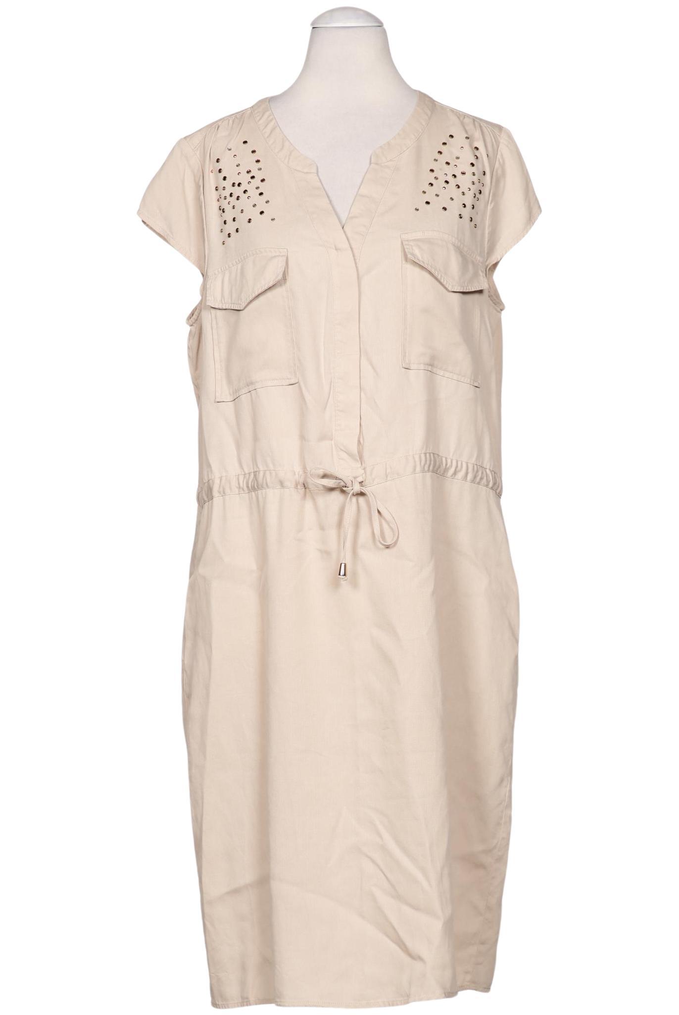 

Comma Damen Kleid, beige, Gr. 40