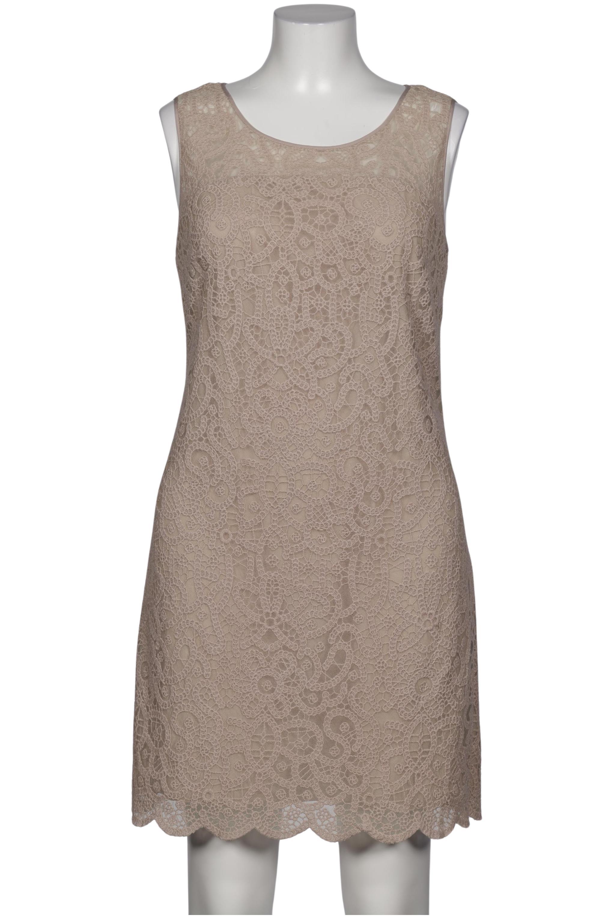 

Comma Damen Kleid, beige, Gr. 42