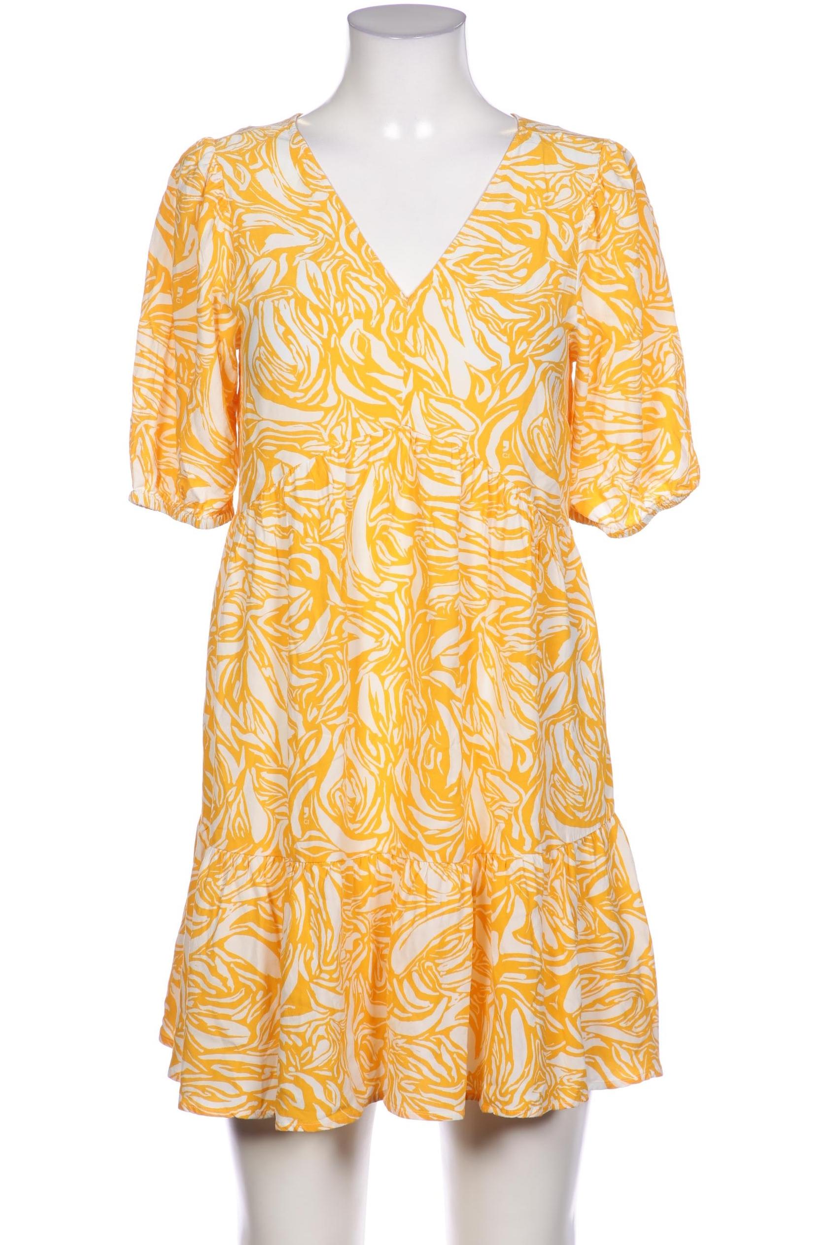 

Comma Damen Kleid, gelb, Gr. 38