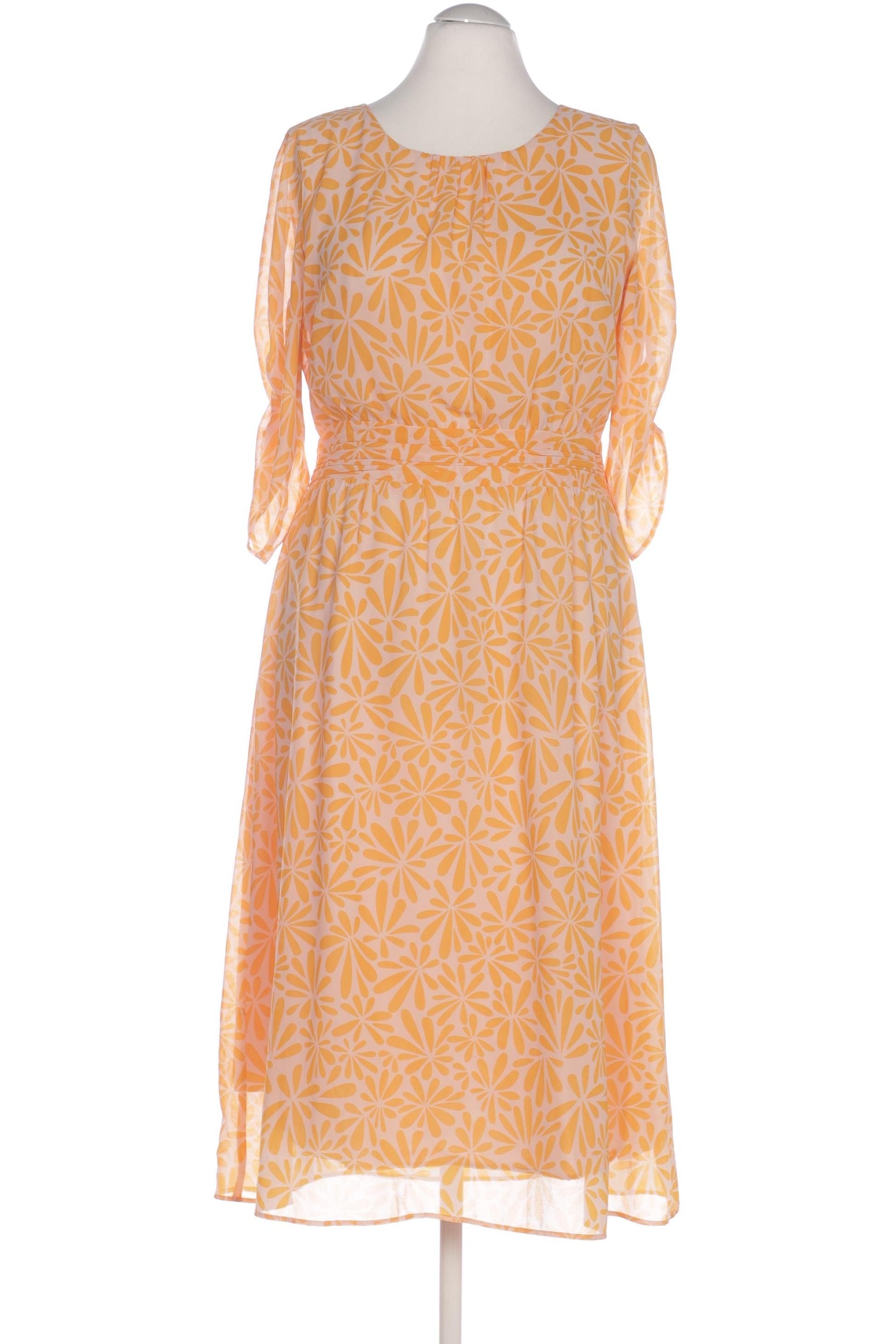 

Comma Damen Kleid, orange, Gr. 40