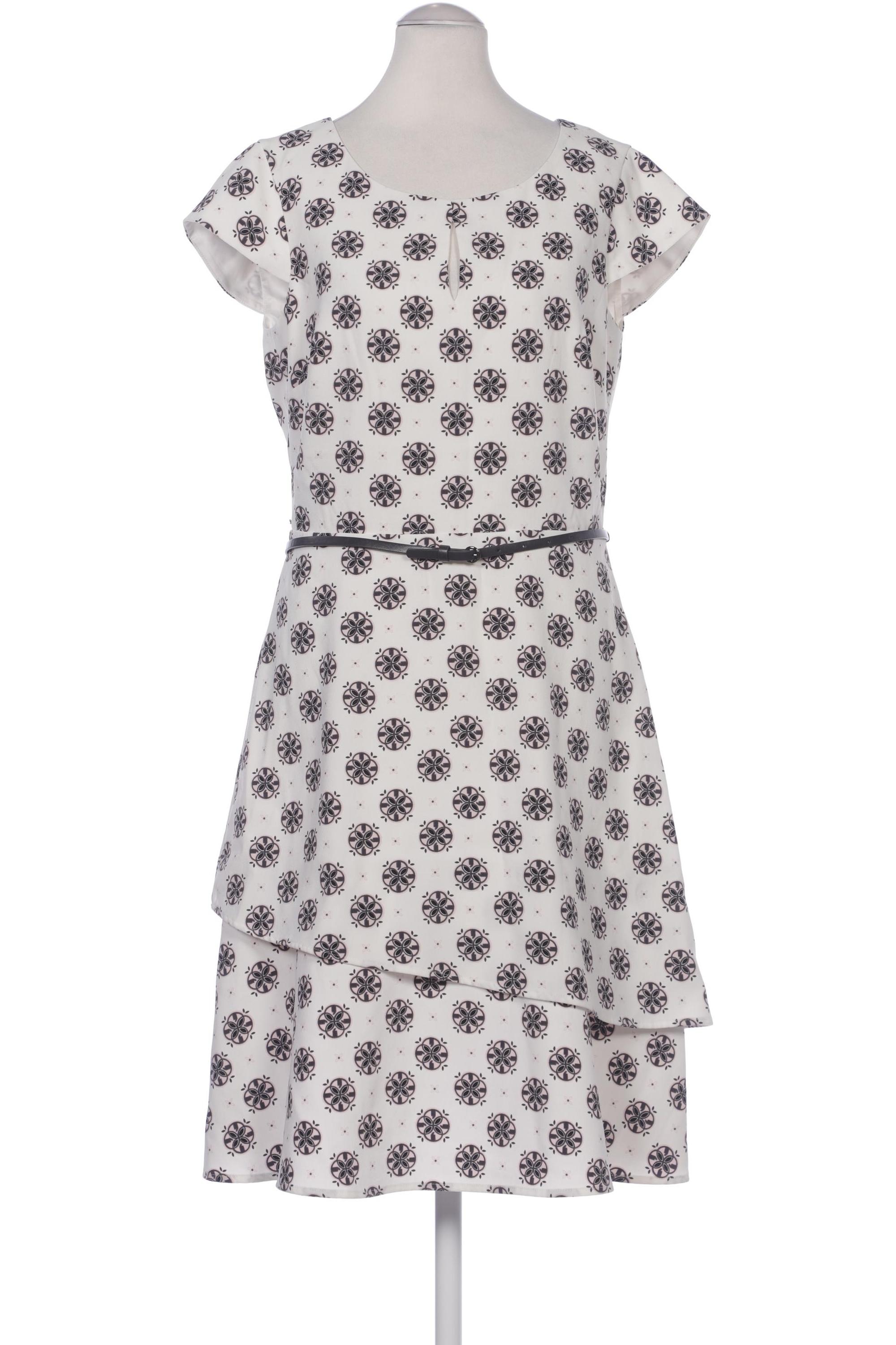 

Comma Damen Kleid, weiß, Gr. 36