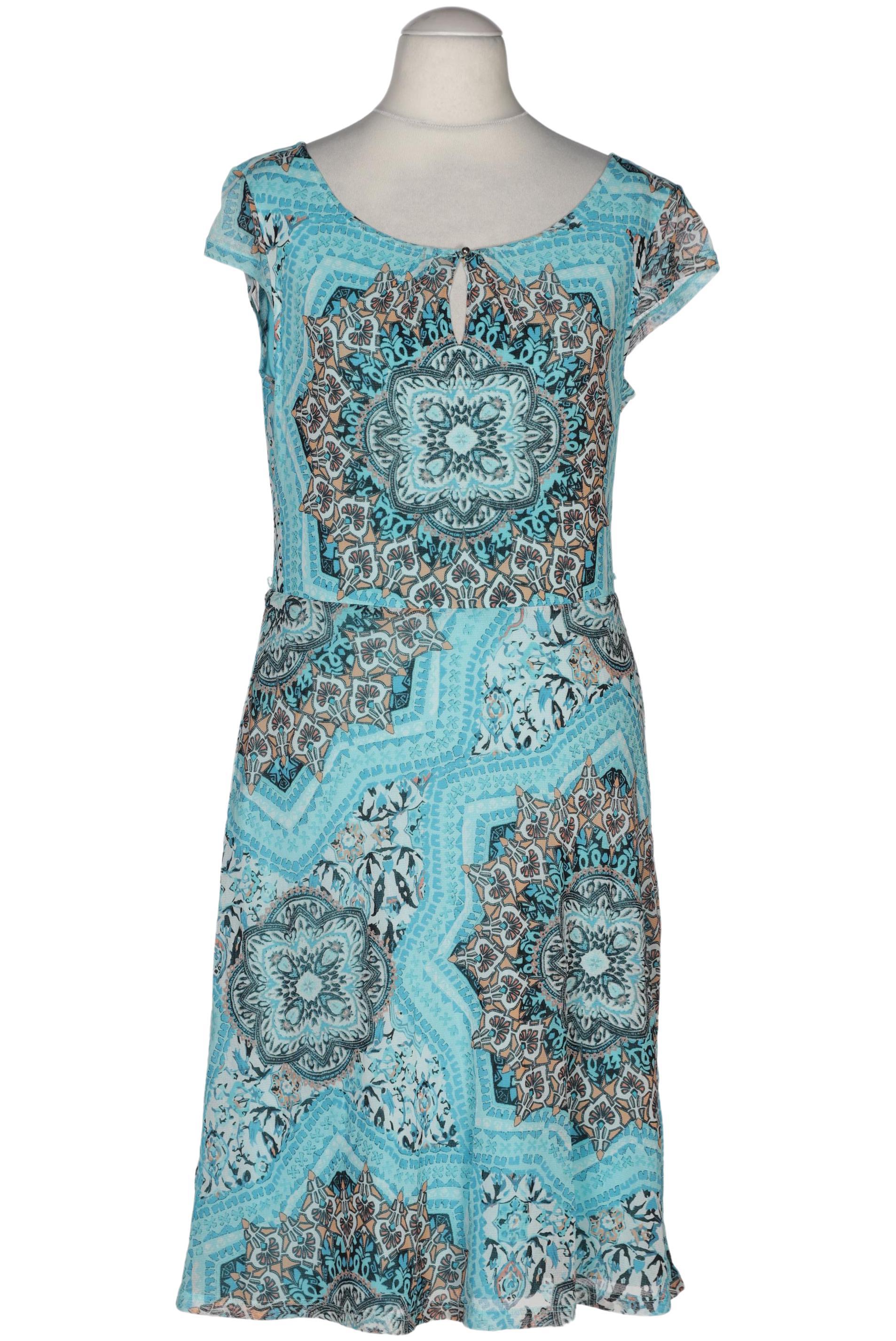 

Comma Damen Kleid, türkis, Gr. 36