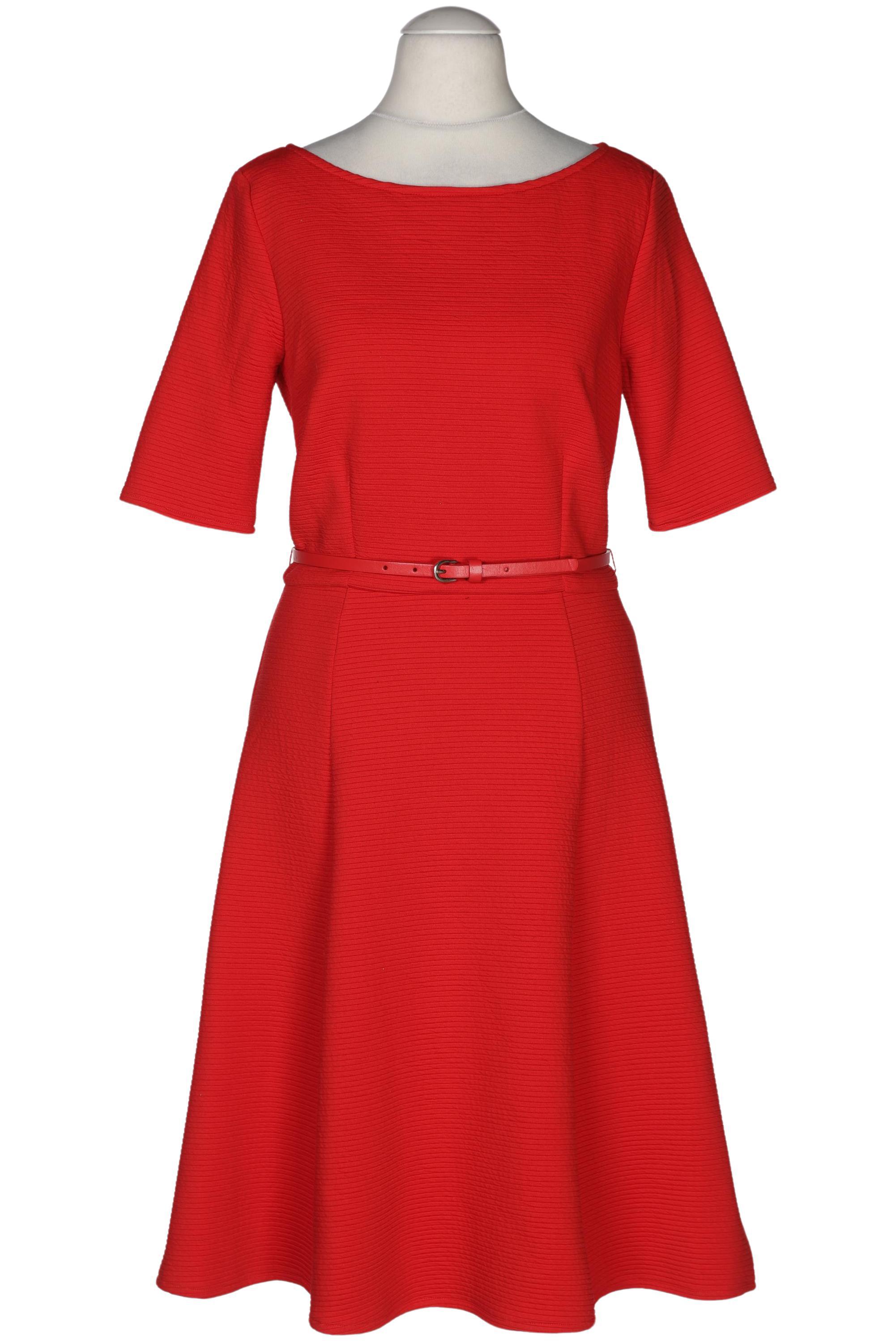 

Comma Damen Kleid, rot, Gr. 34