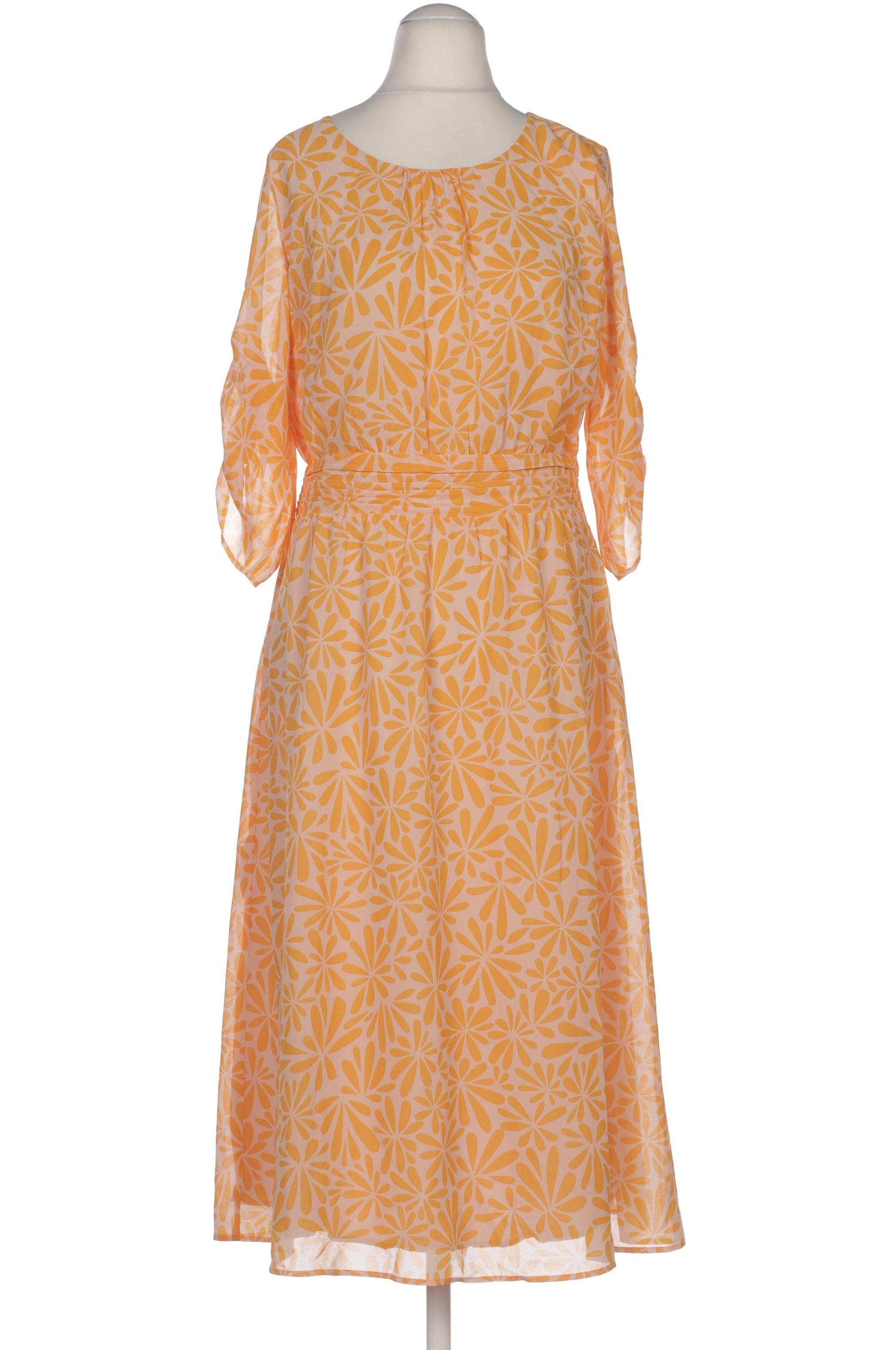 

Comma Damen Kleid, orange, Gr. 38