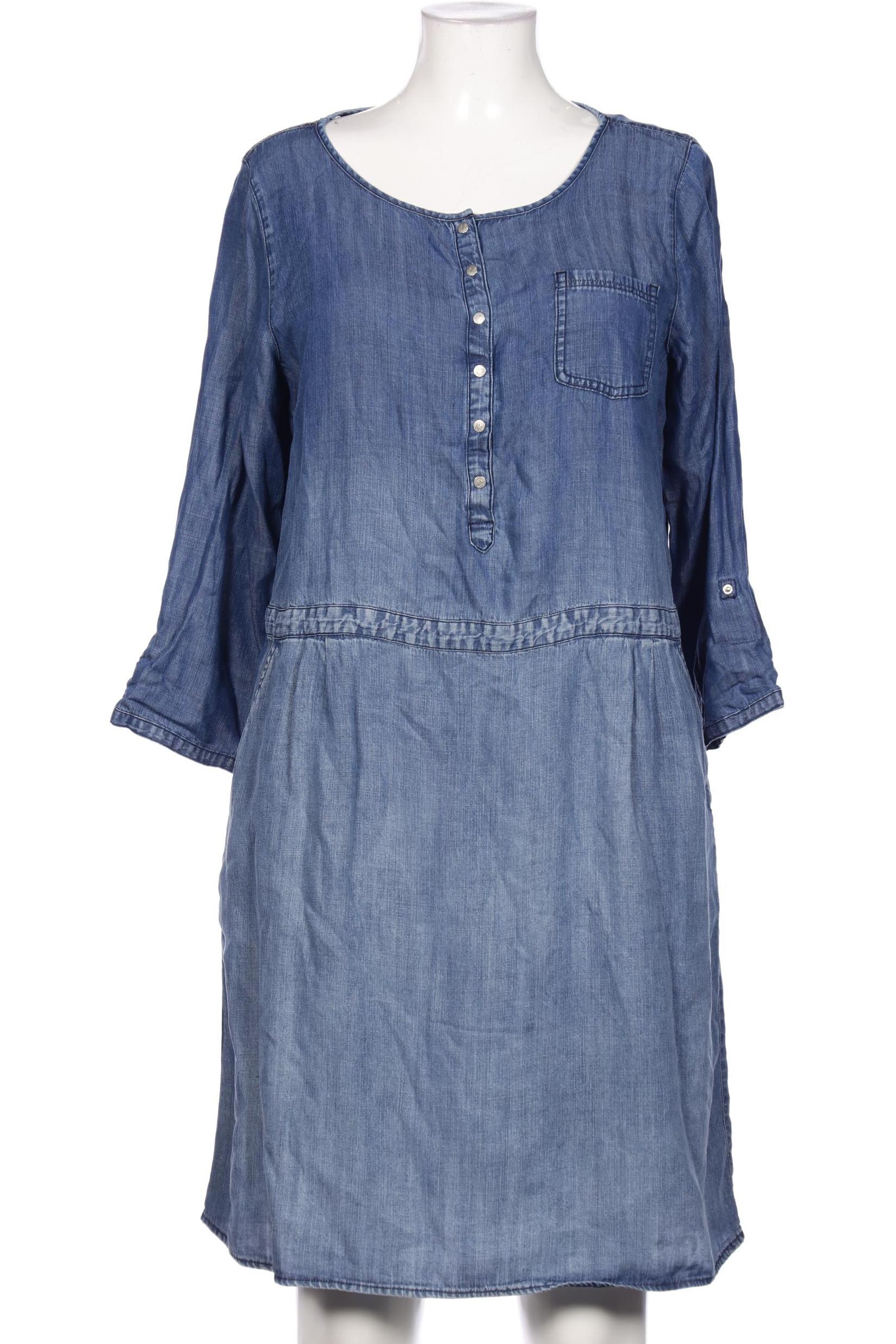 

Comma Damen Kleid, blau, Gr. 44