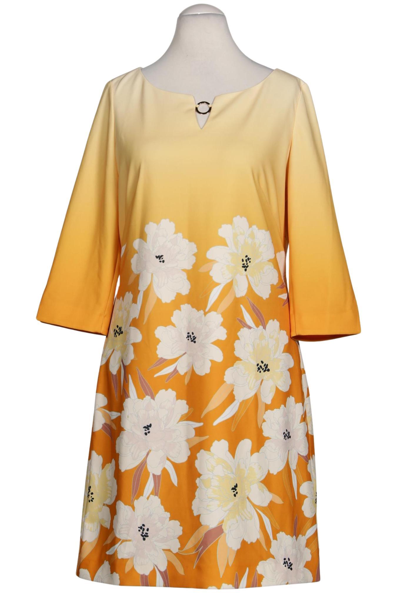 

Comma Damen Kleid, orange, Gr. 38
