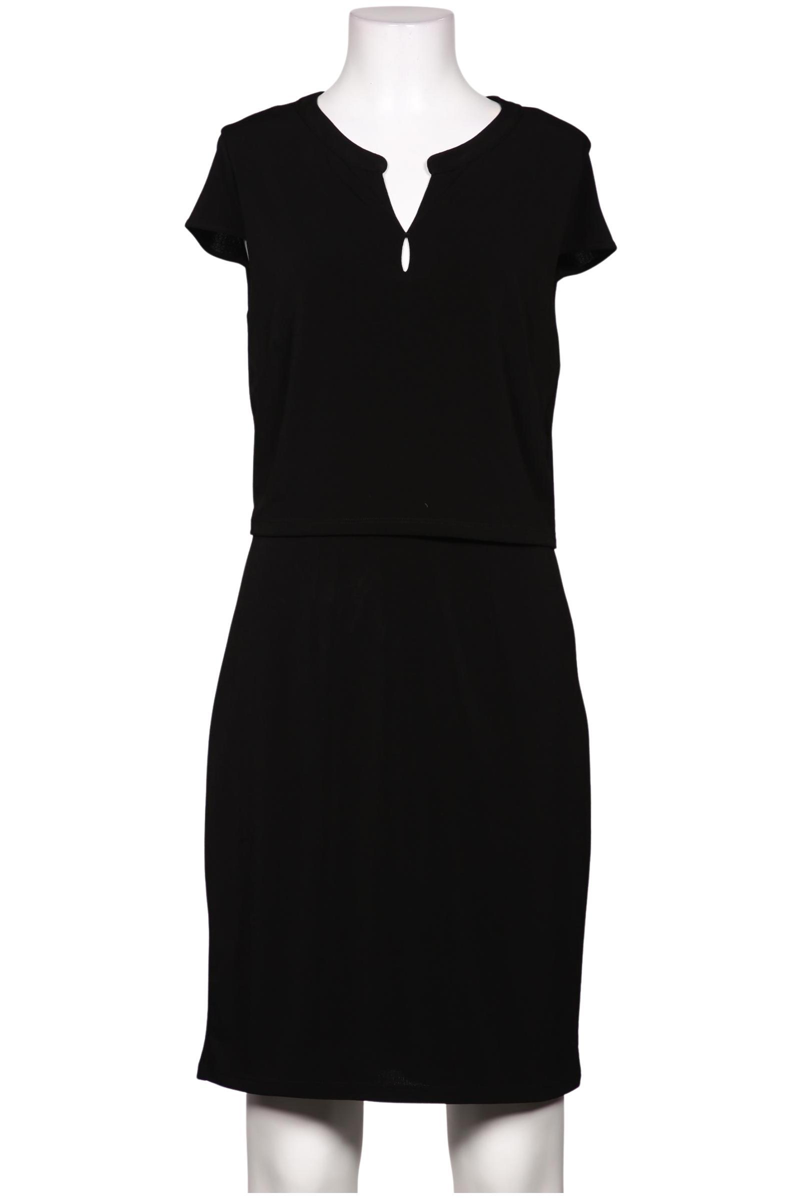 

Comma Damen Kleid, schwarz, Gr. 36