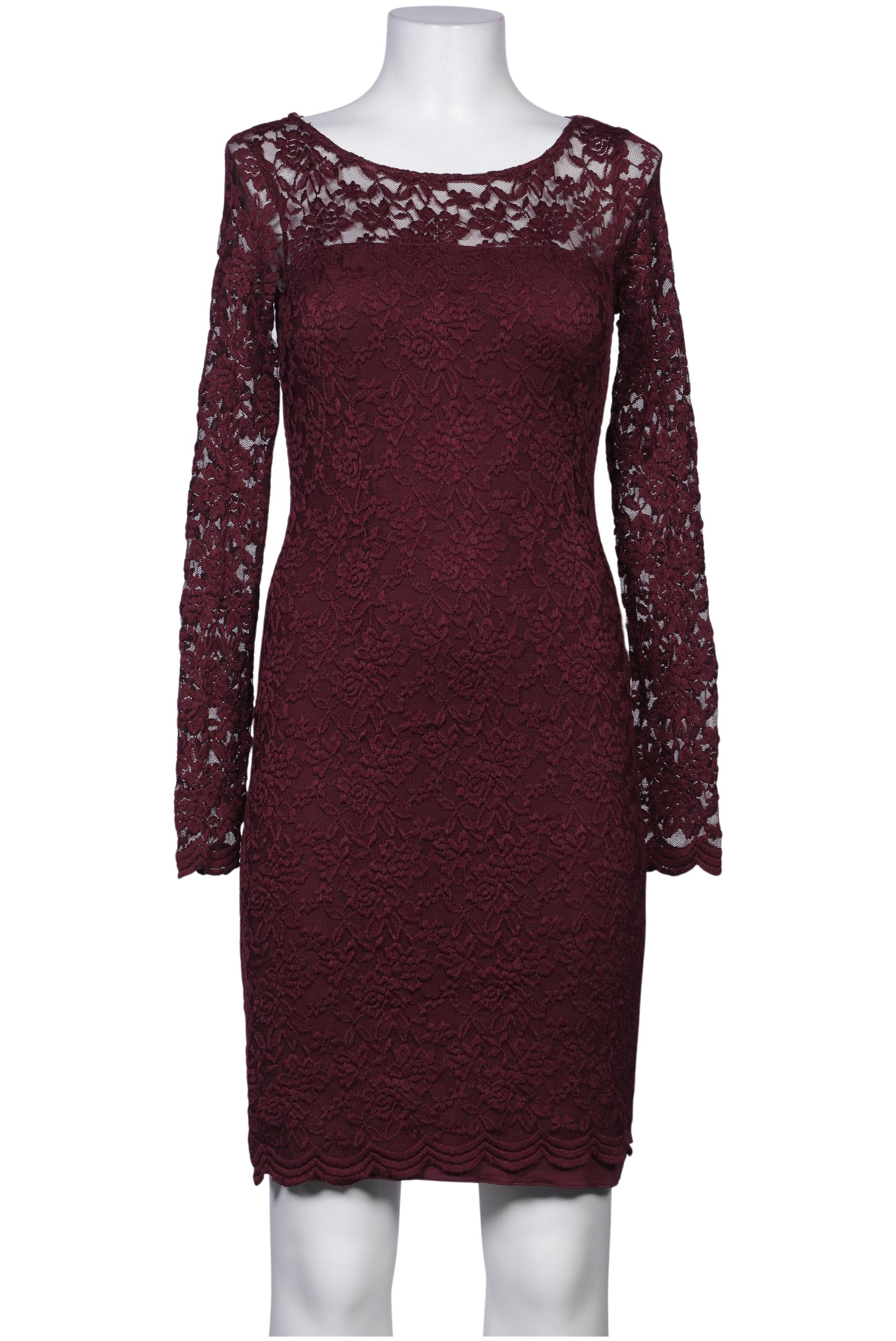 

Comma Damen Kleid, bordeaux, Gr. 34