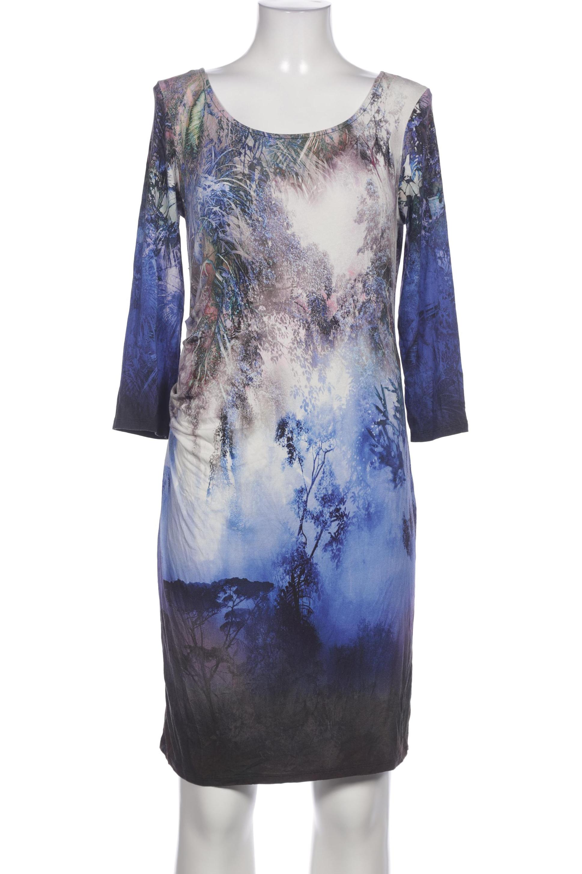 

Comma Damen Kleid, blau, Gr. 40