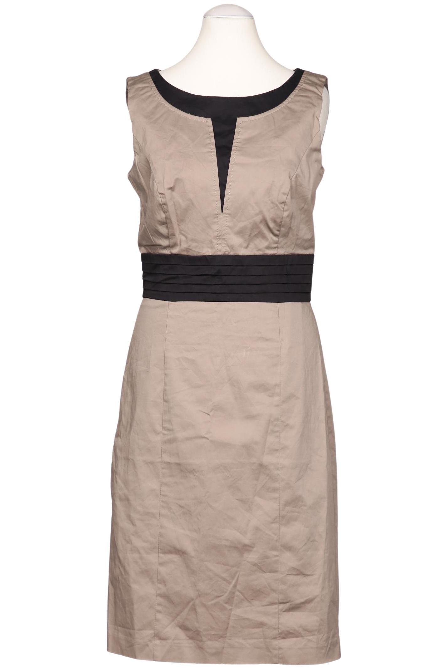 

Comma Damen Kleid, beige, Gr. 34