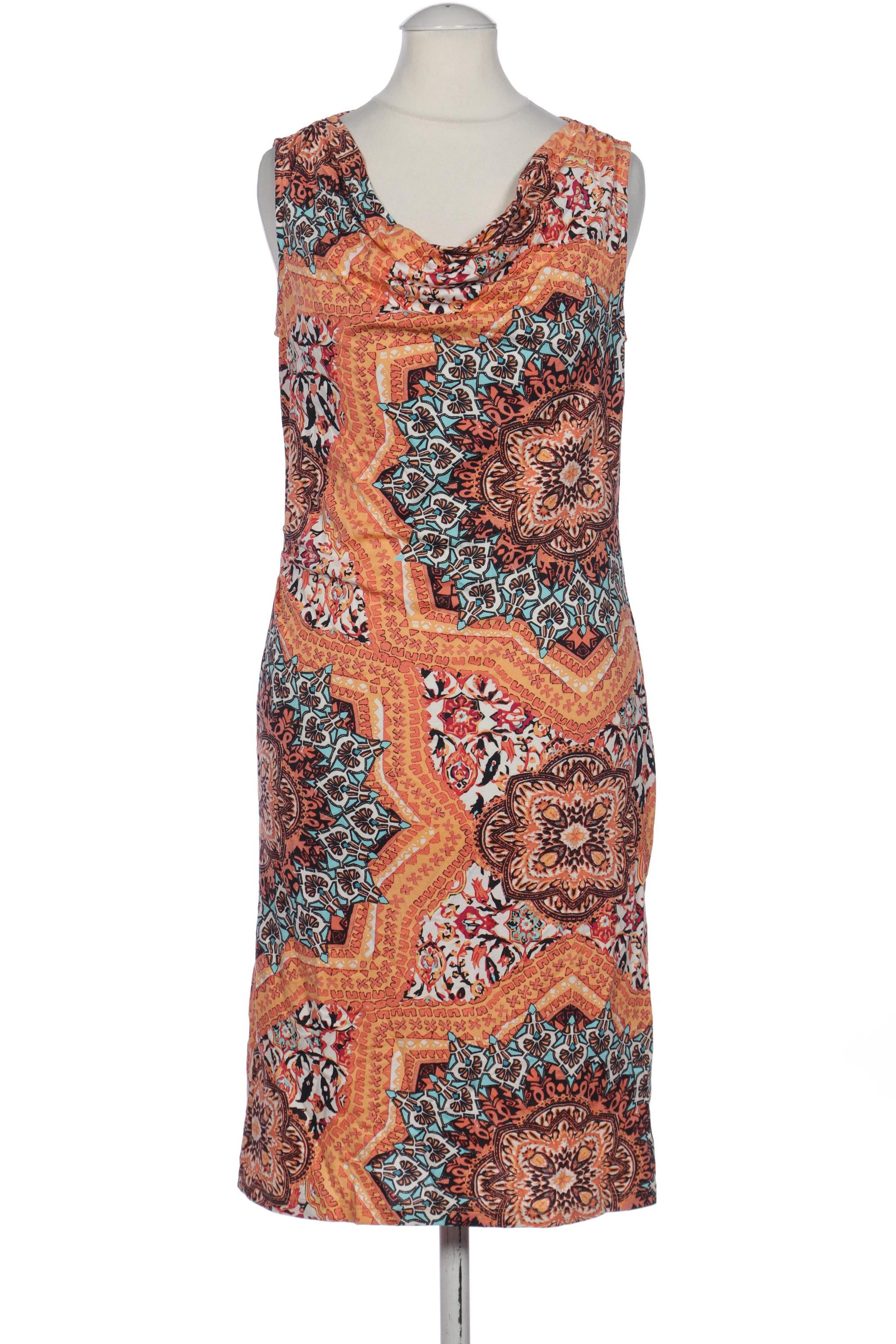 

Comma Damen Kleid, orange, Gr. 34