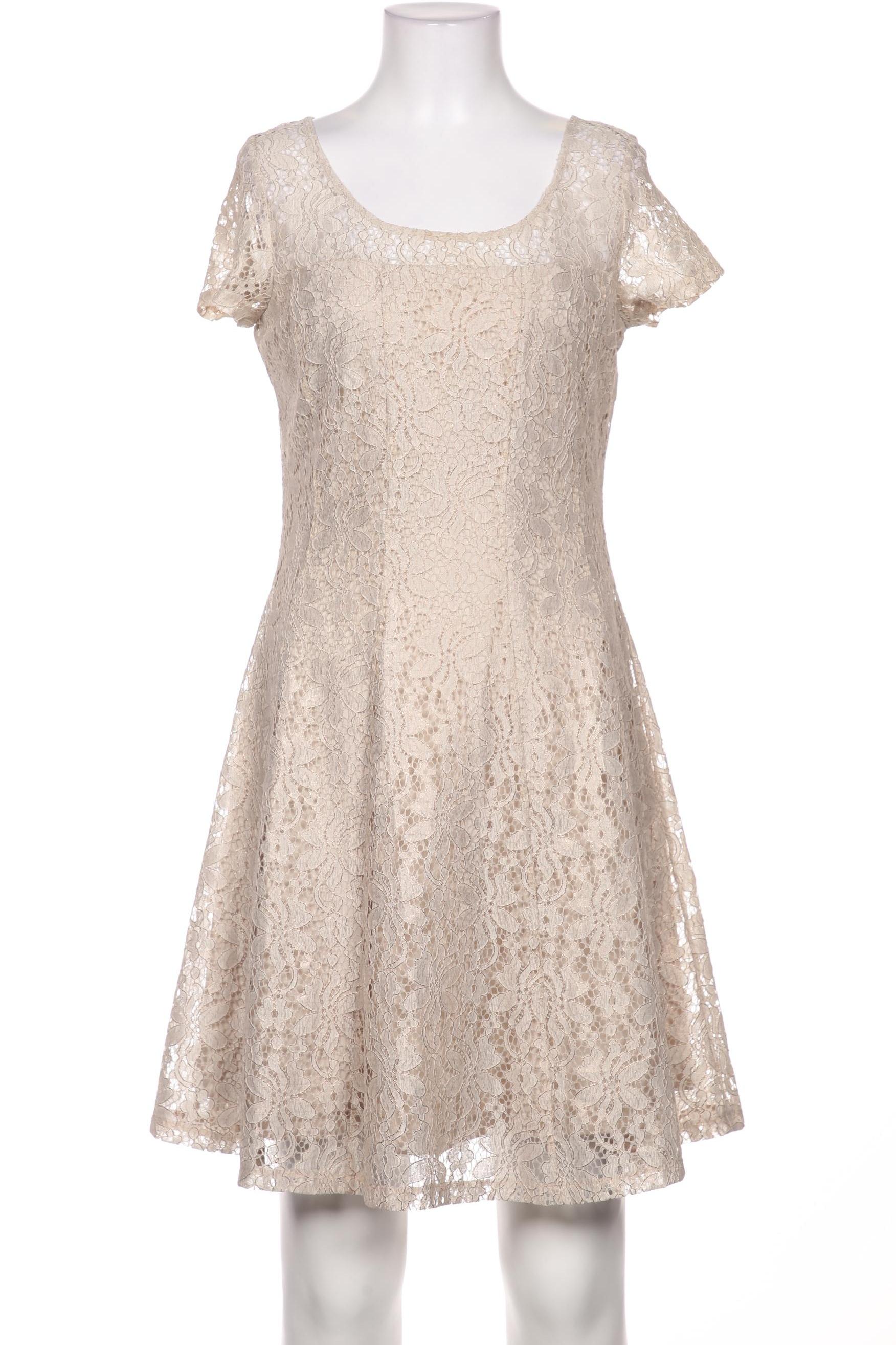

Comma Damen Kleid, beige, Gr. 34