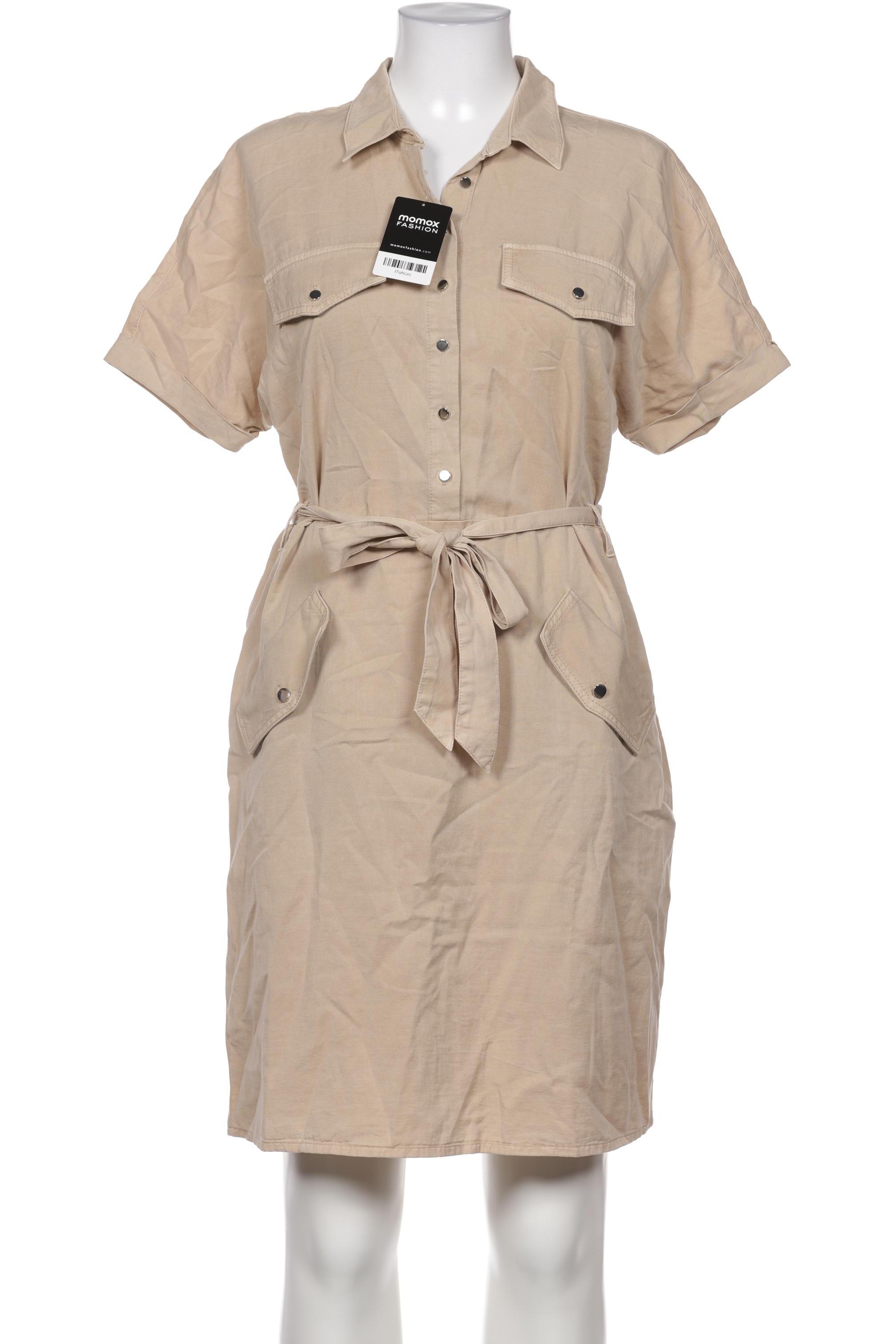 

Comma Damen Kleid, beige, Gr. 38