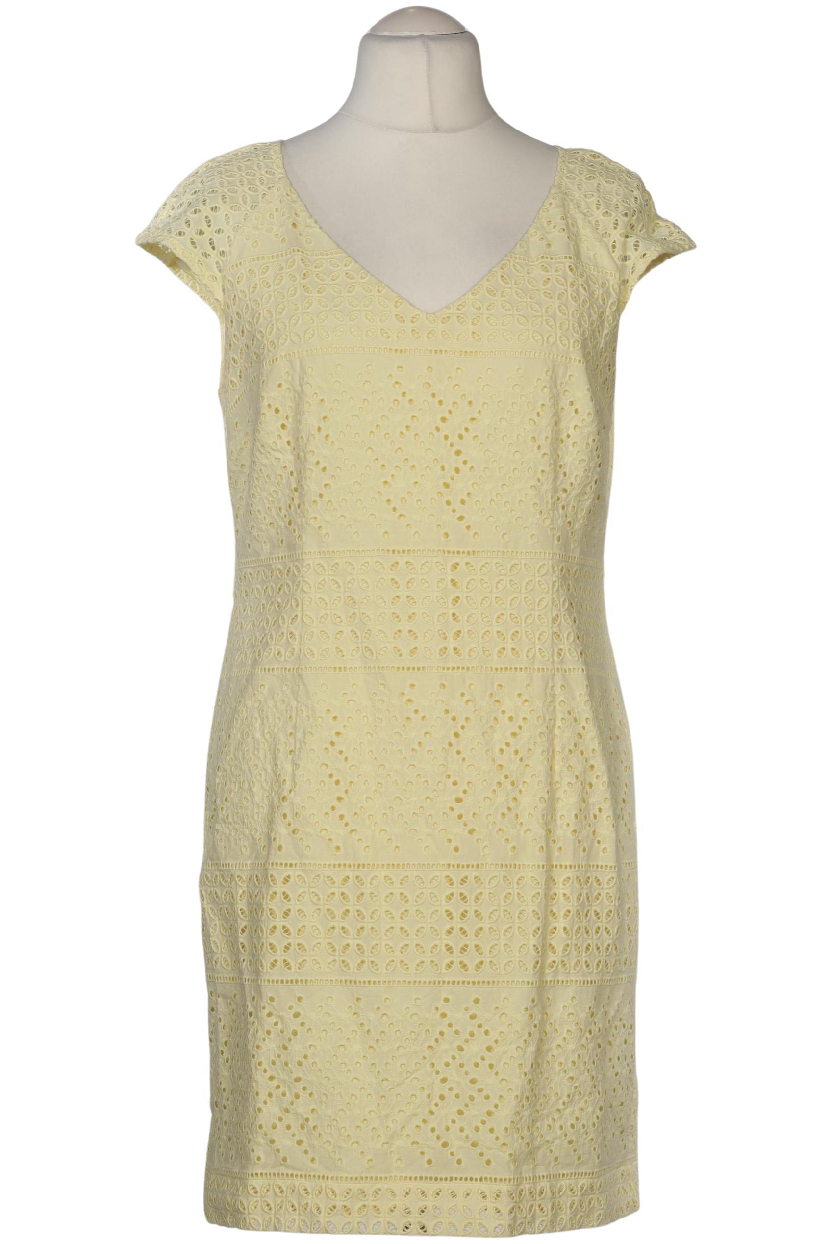 

Comma Damen Kleid, gelb, Gr. 42