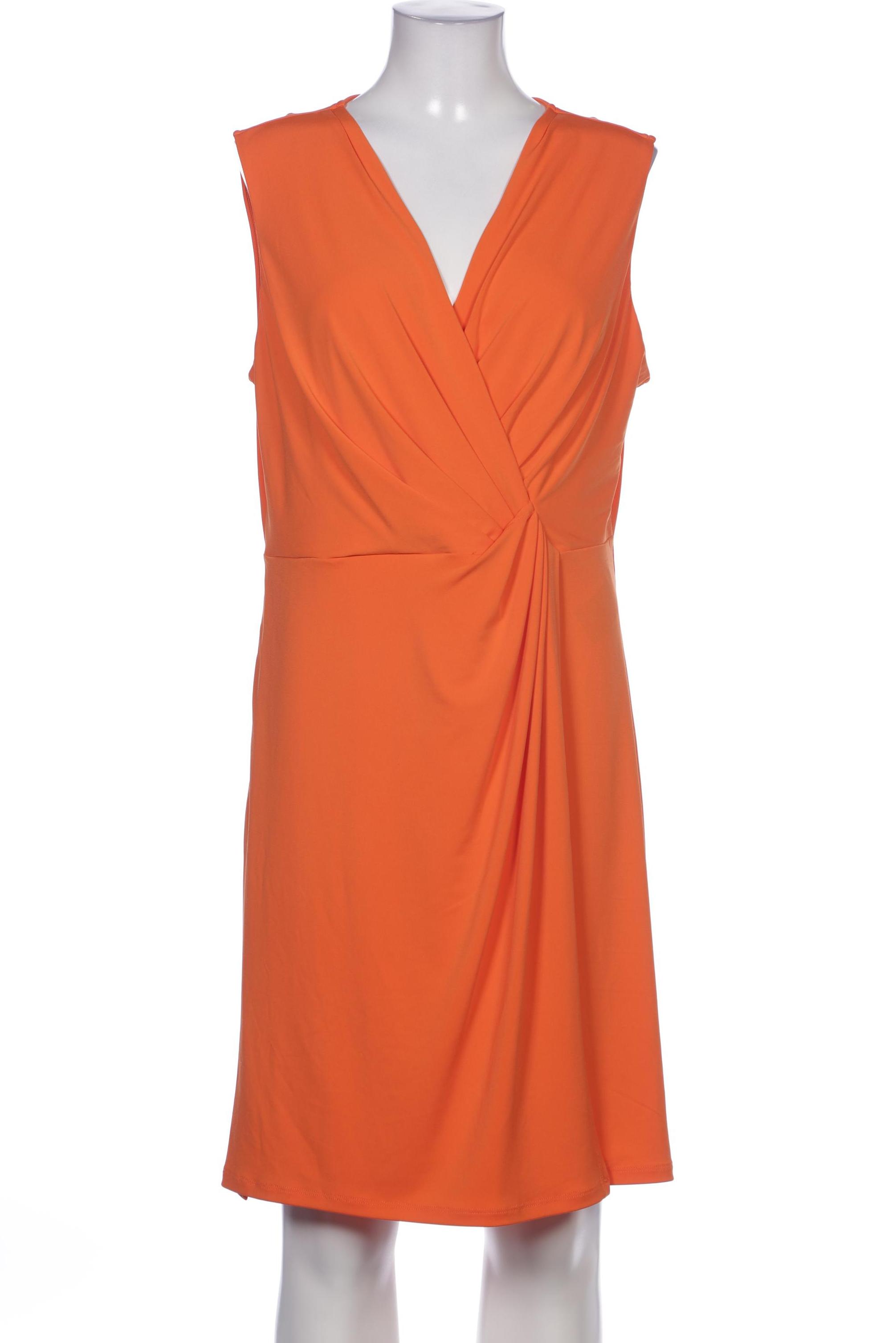 

Comma Damen Kleid, orange, Gr. 40