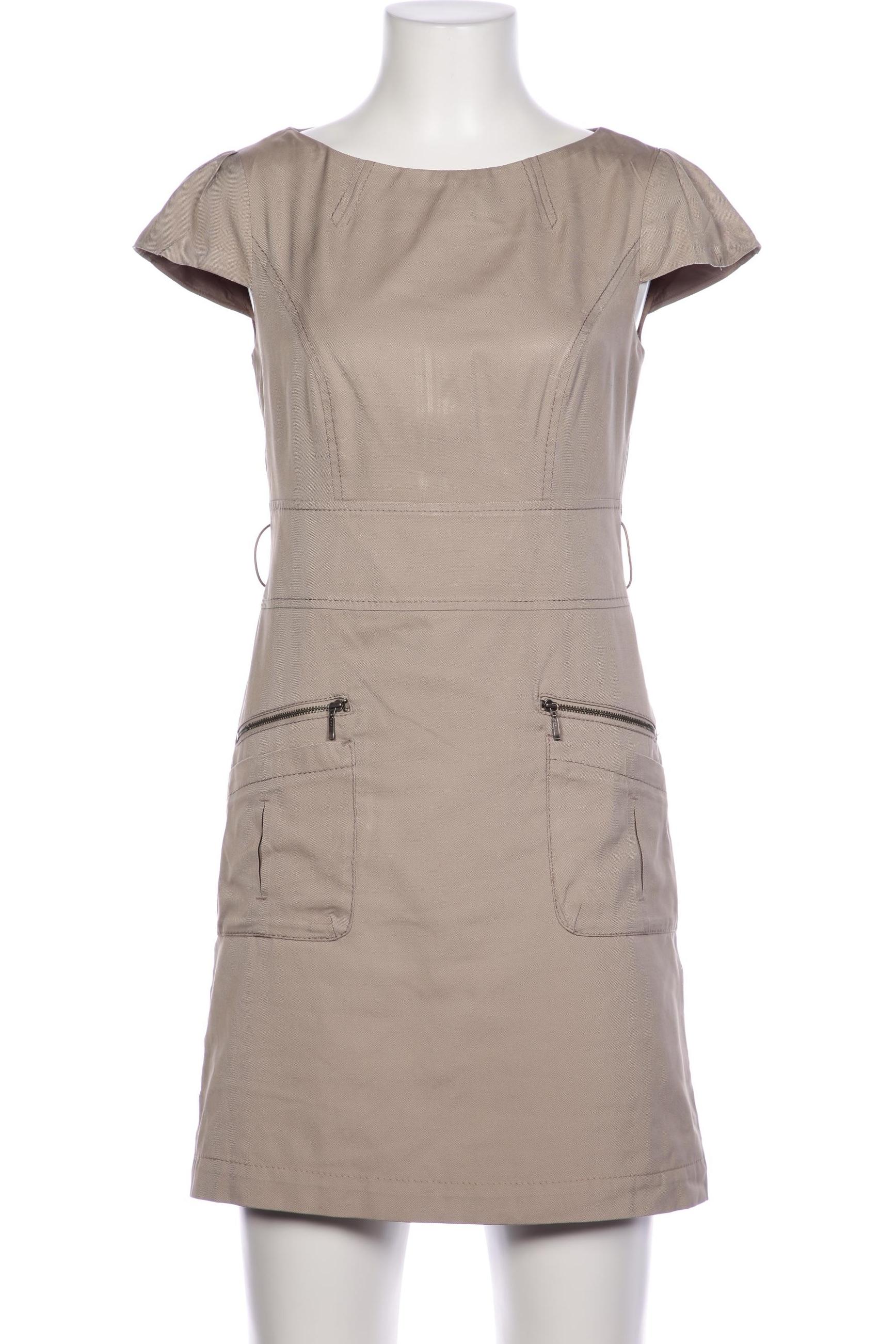 

Comma Damen Kleid, beige, Gr. 34