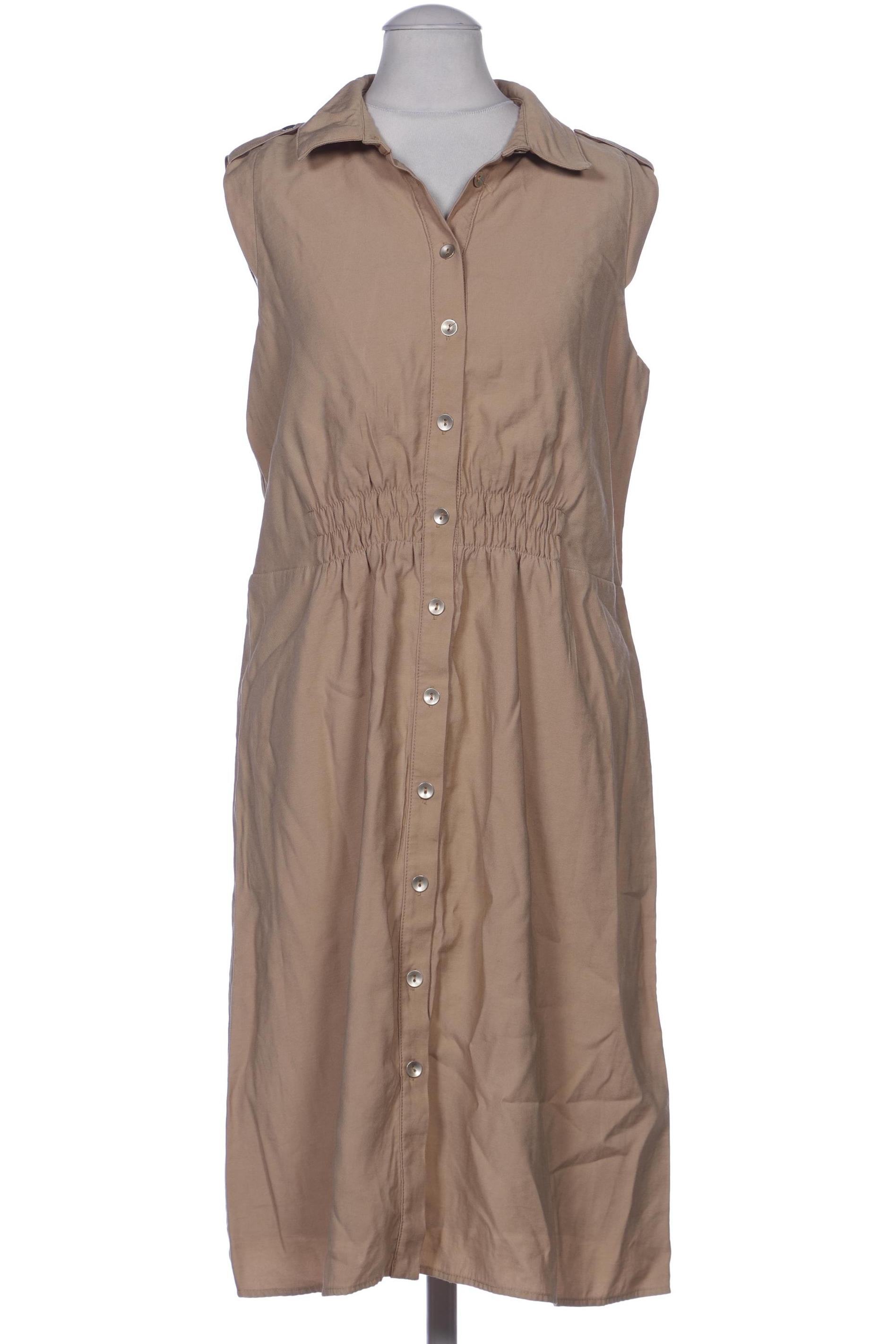 

Comma Damen Kleid, beige, Gr. 36