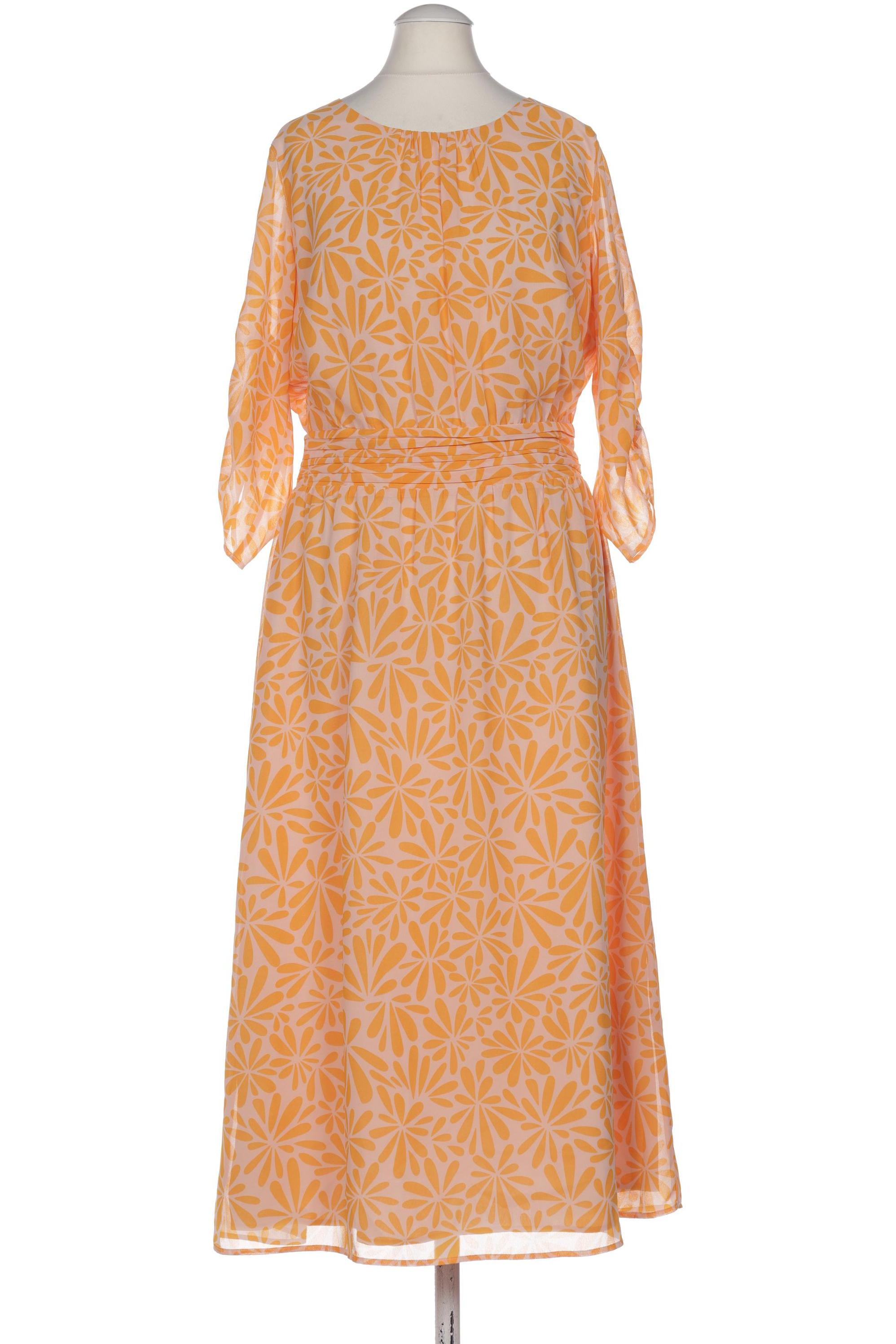 

Comma Damen Kleid, orange, Gr. 36