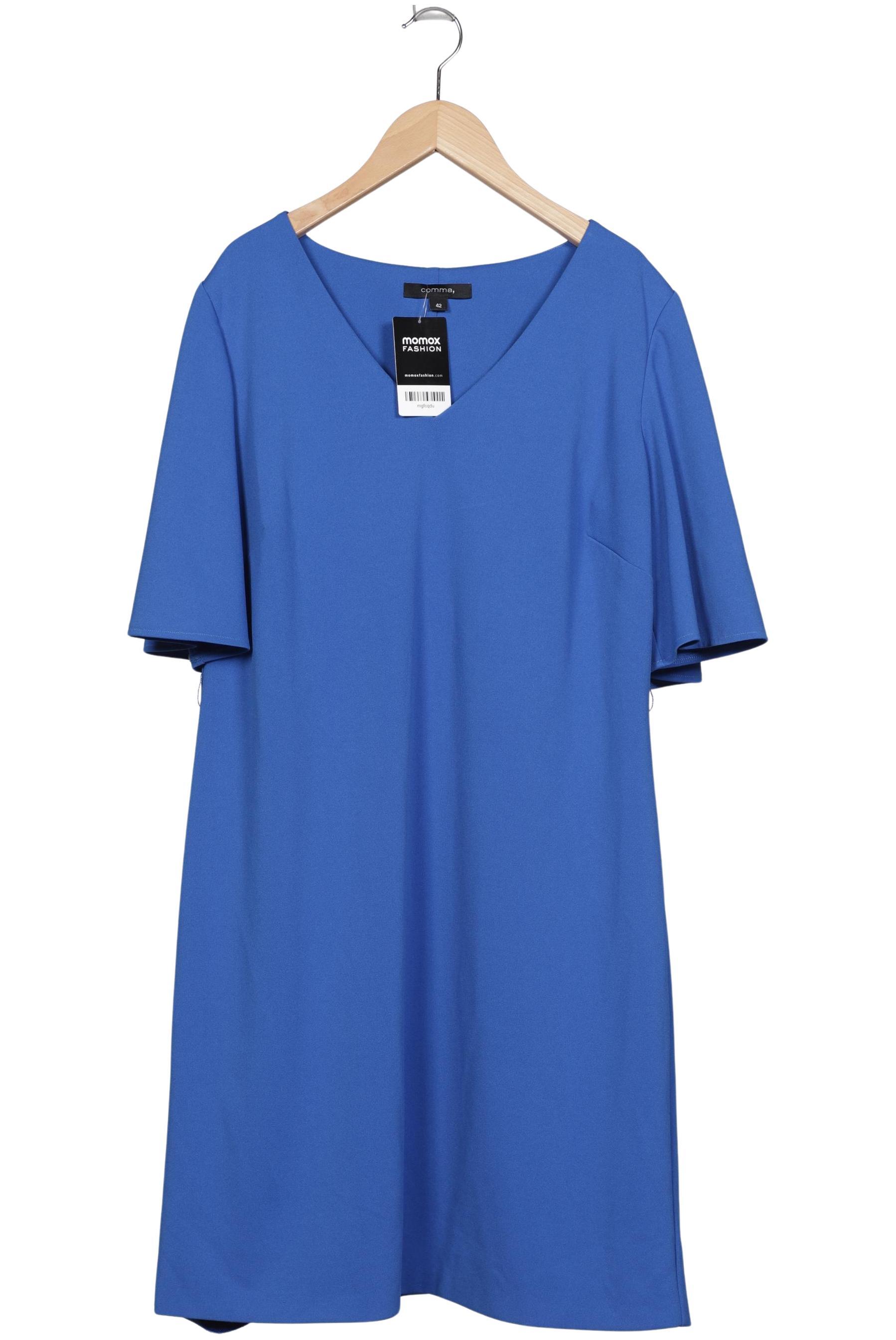 

Comma Damen Kleid, blau, Gr. 42