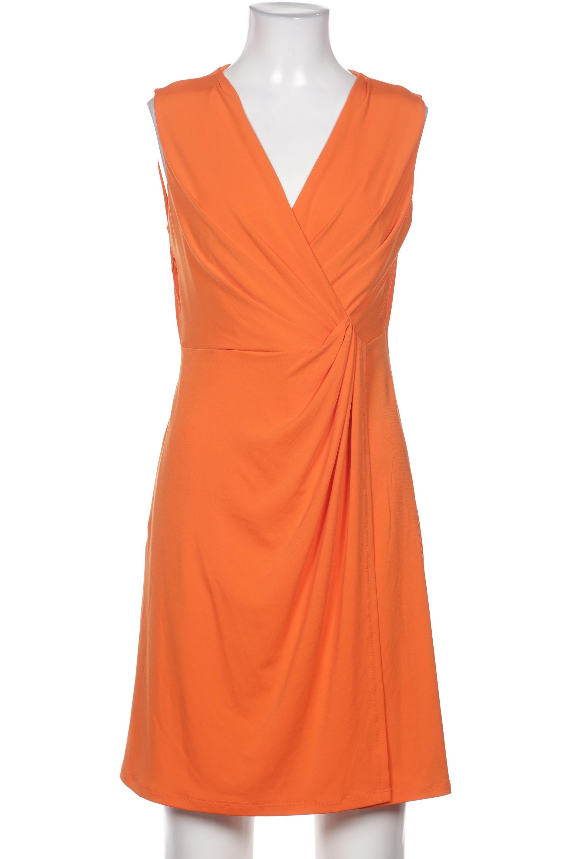 

Comma Damen Kleid, orange, Gr. 34
