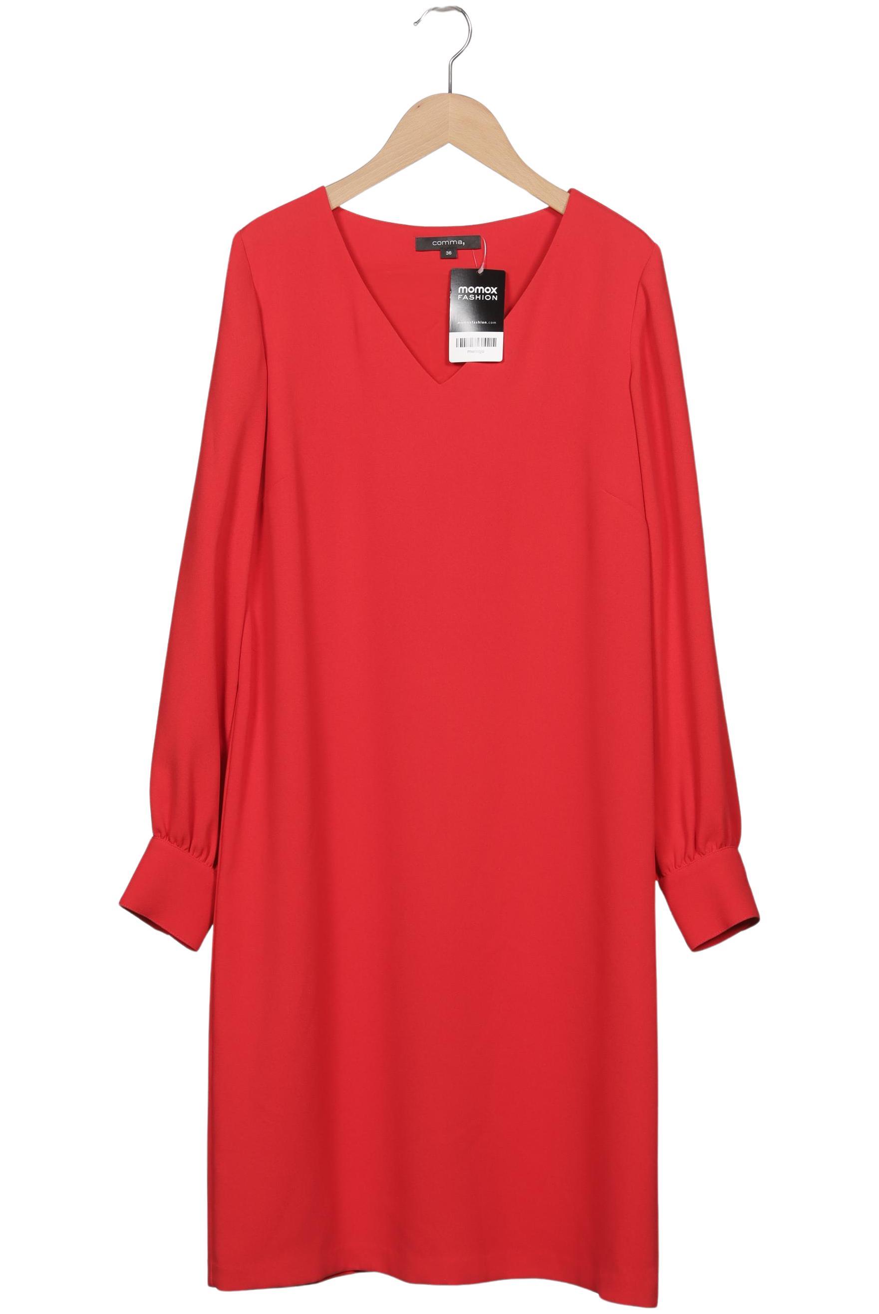 

Comma Damen Kleid, rot, Gr. 36