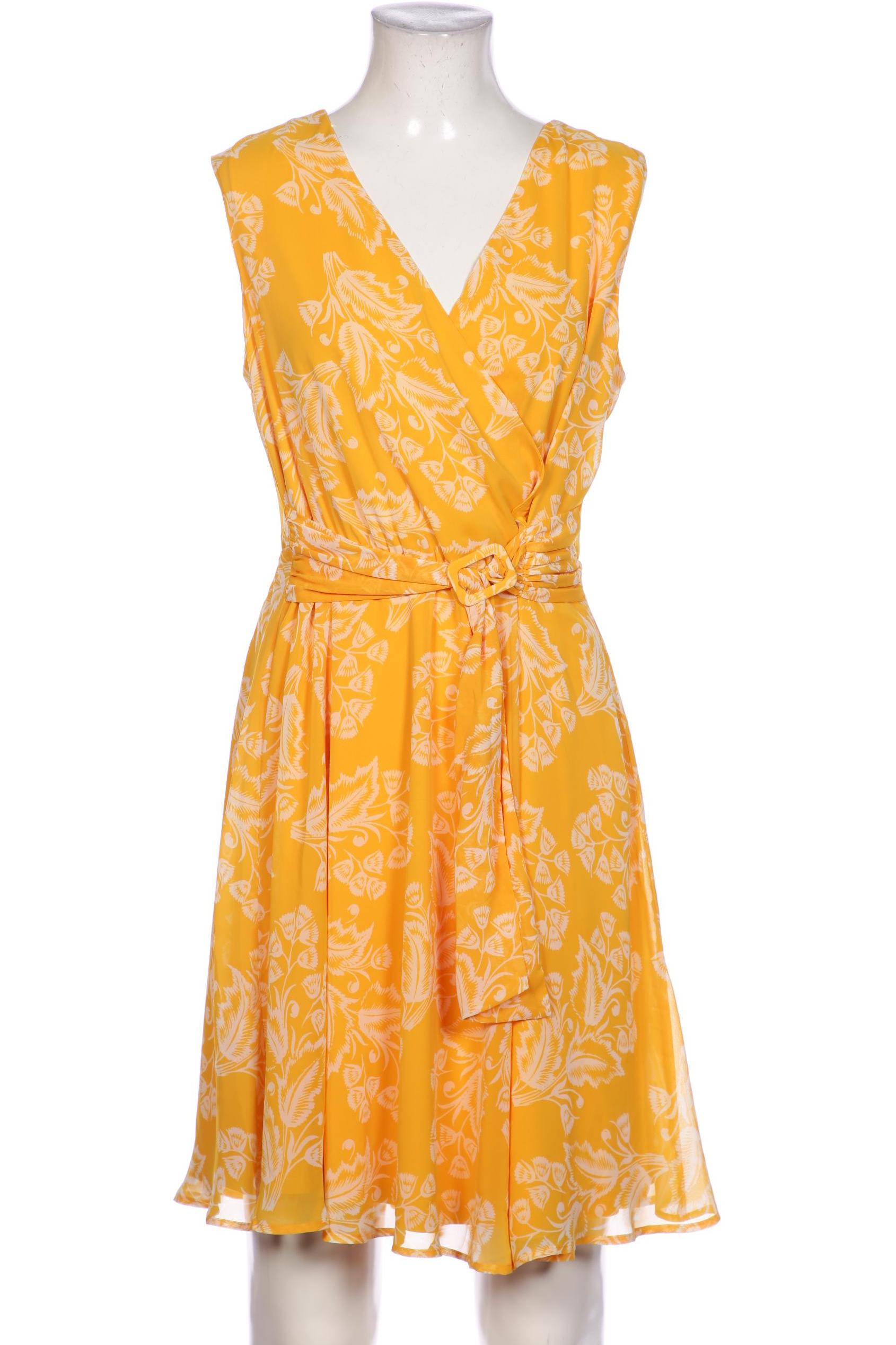 

Comma Damen Kleid, gelb, Gr. 38