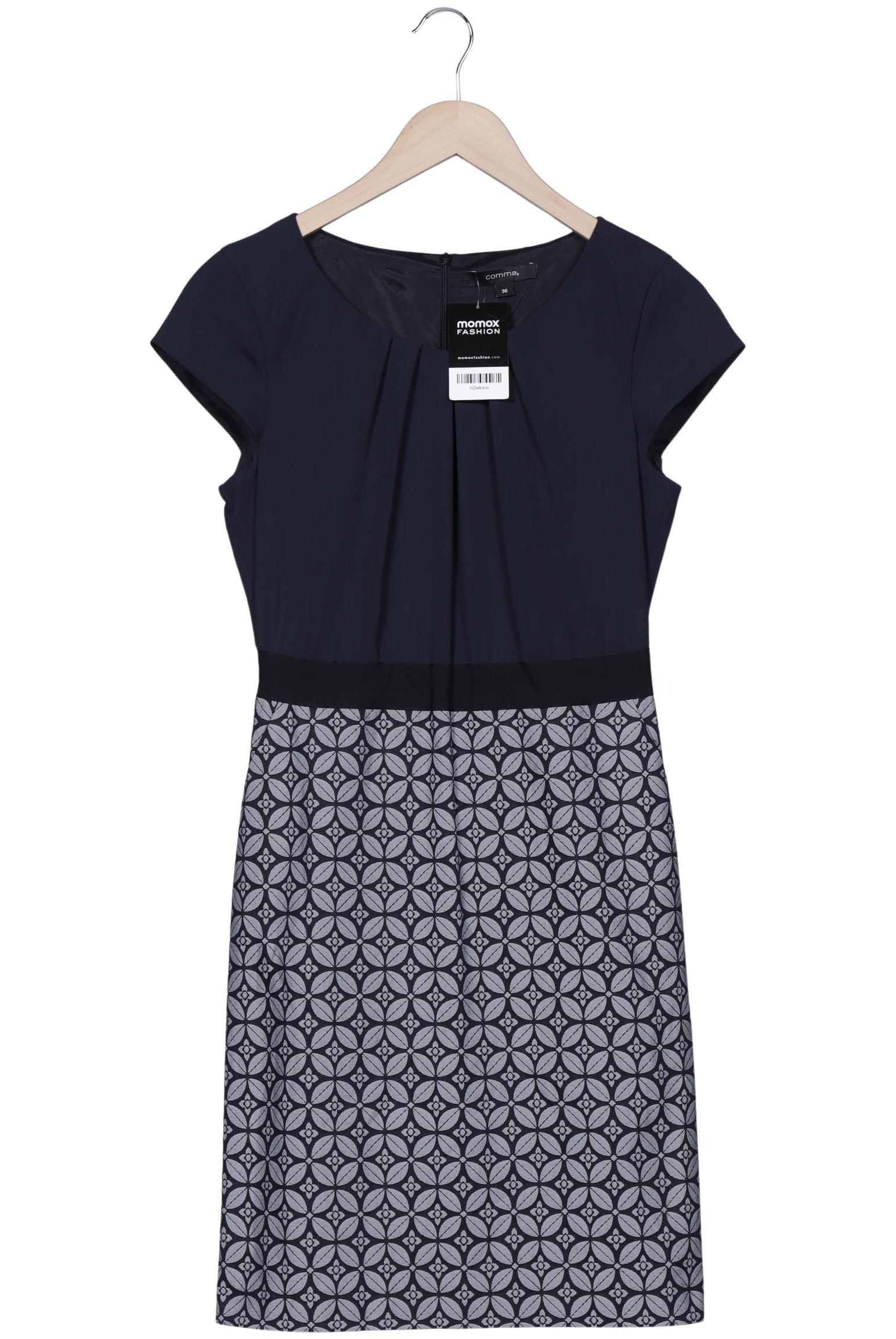 

Comma Damen Kleid, marineblau, Gr. 36