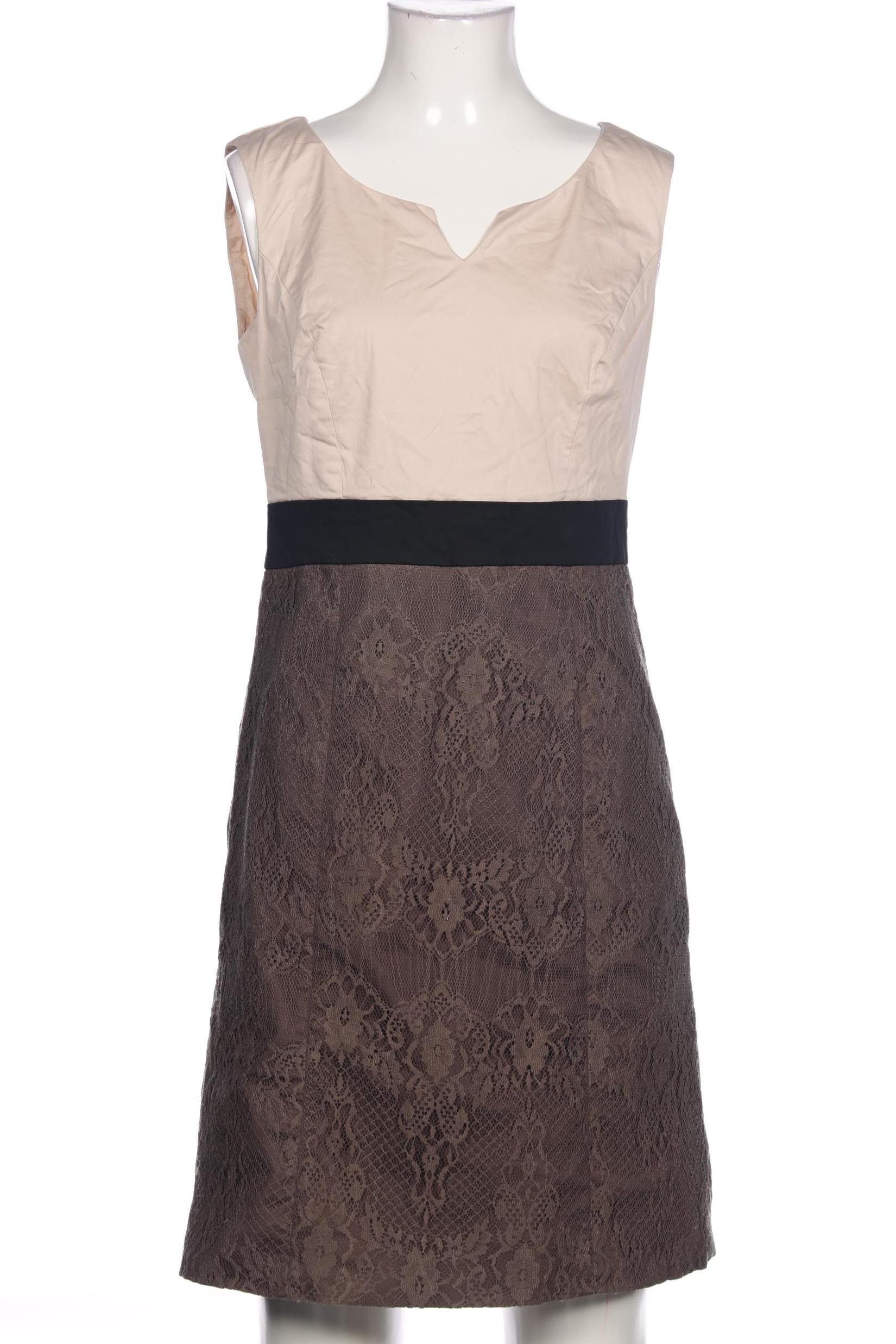 

Comma Damen Kleid, beige, Gr. 36
