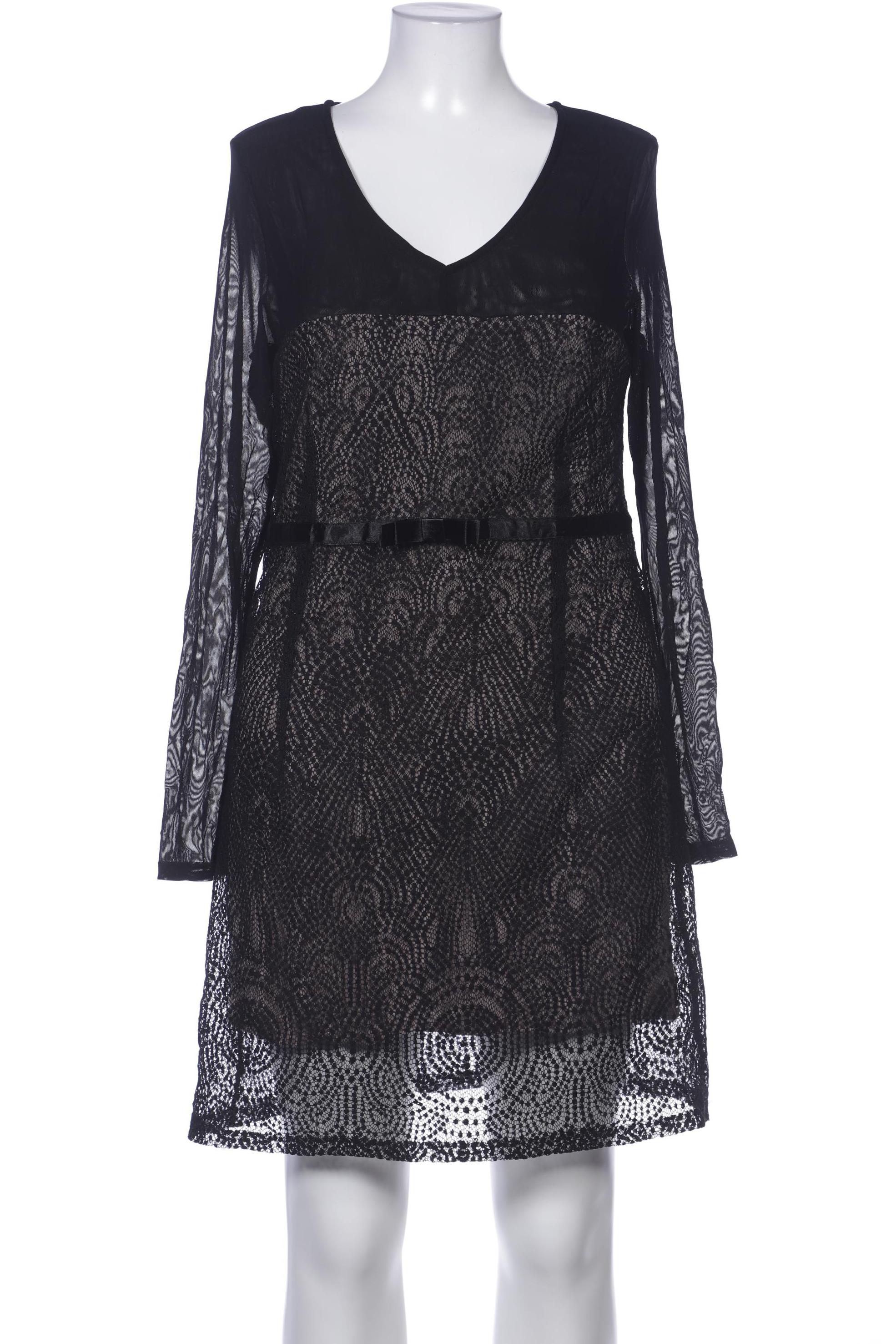 

Comma Damen Kleid, schwarz, Gr. 42