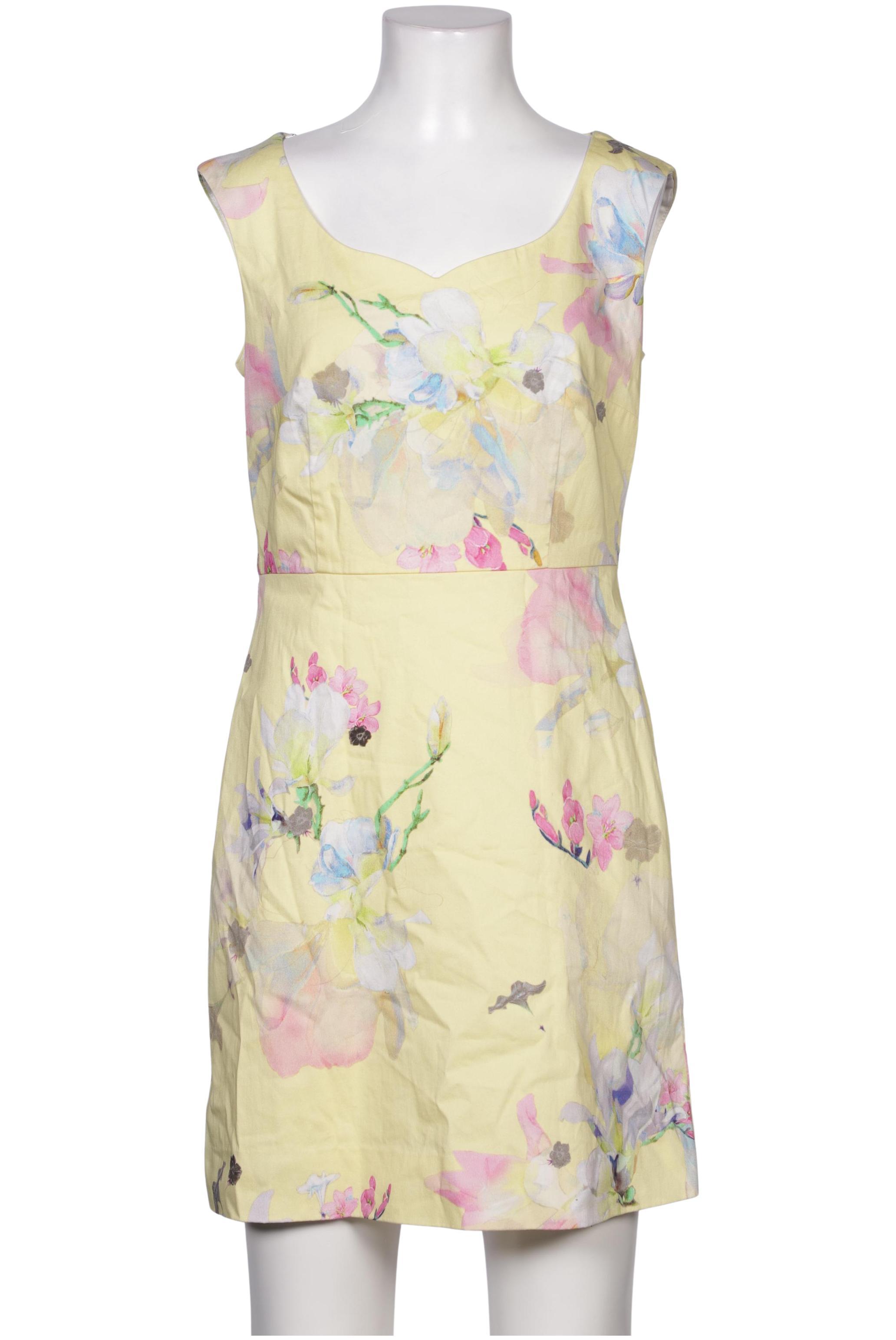 

Comma Damen Kleid, gelb, Gr. 40