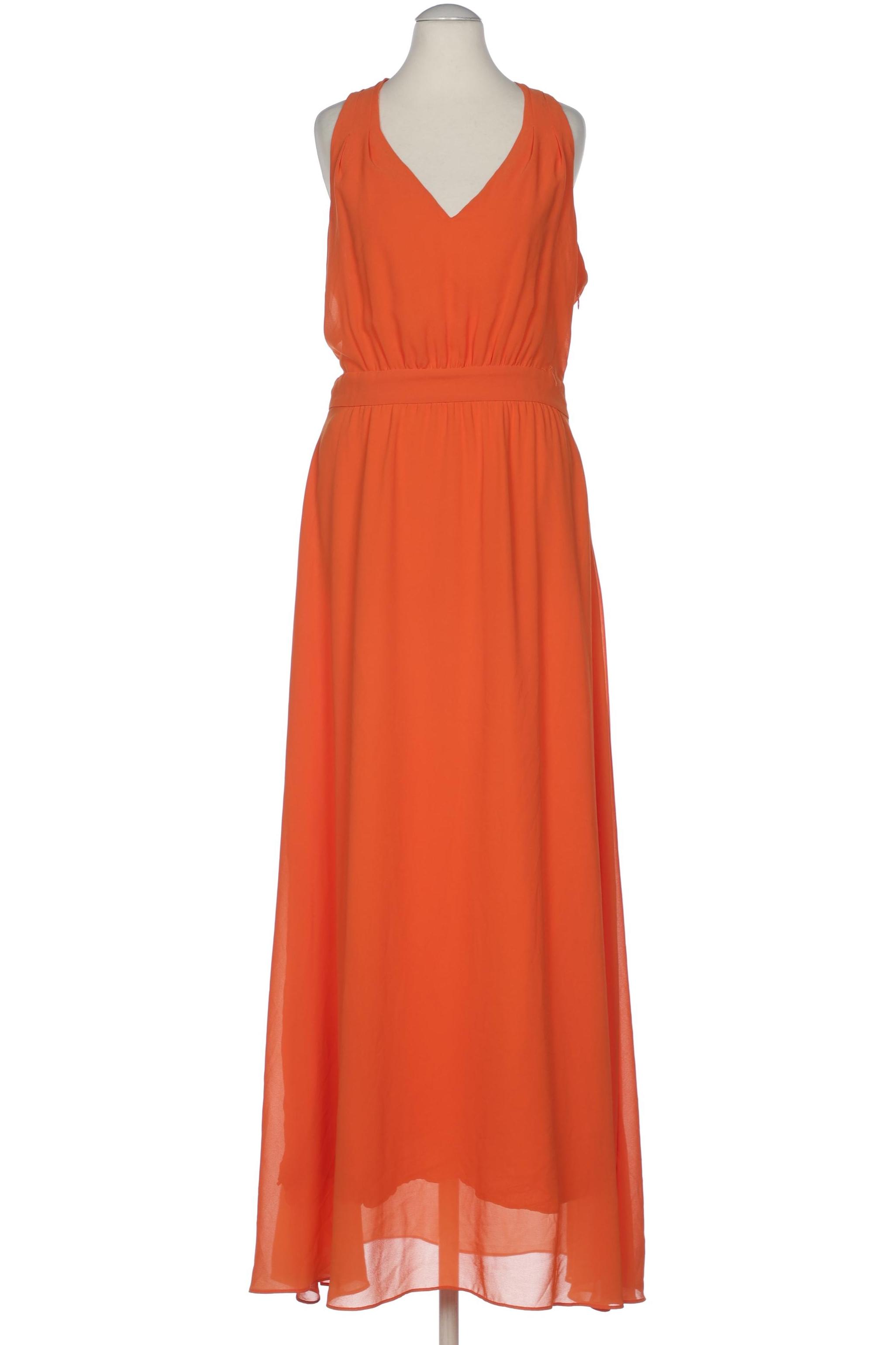 

Comma Damen Kleid, orange, Gr. 36