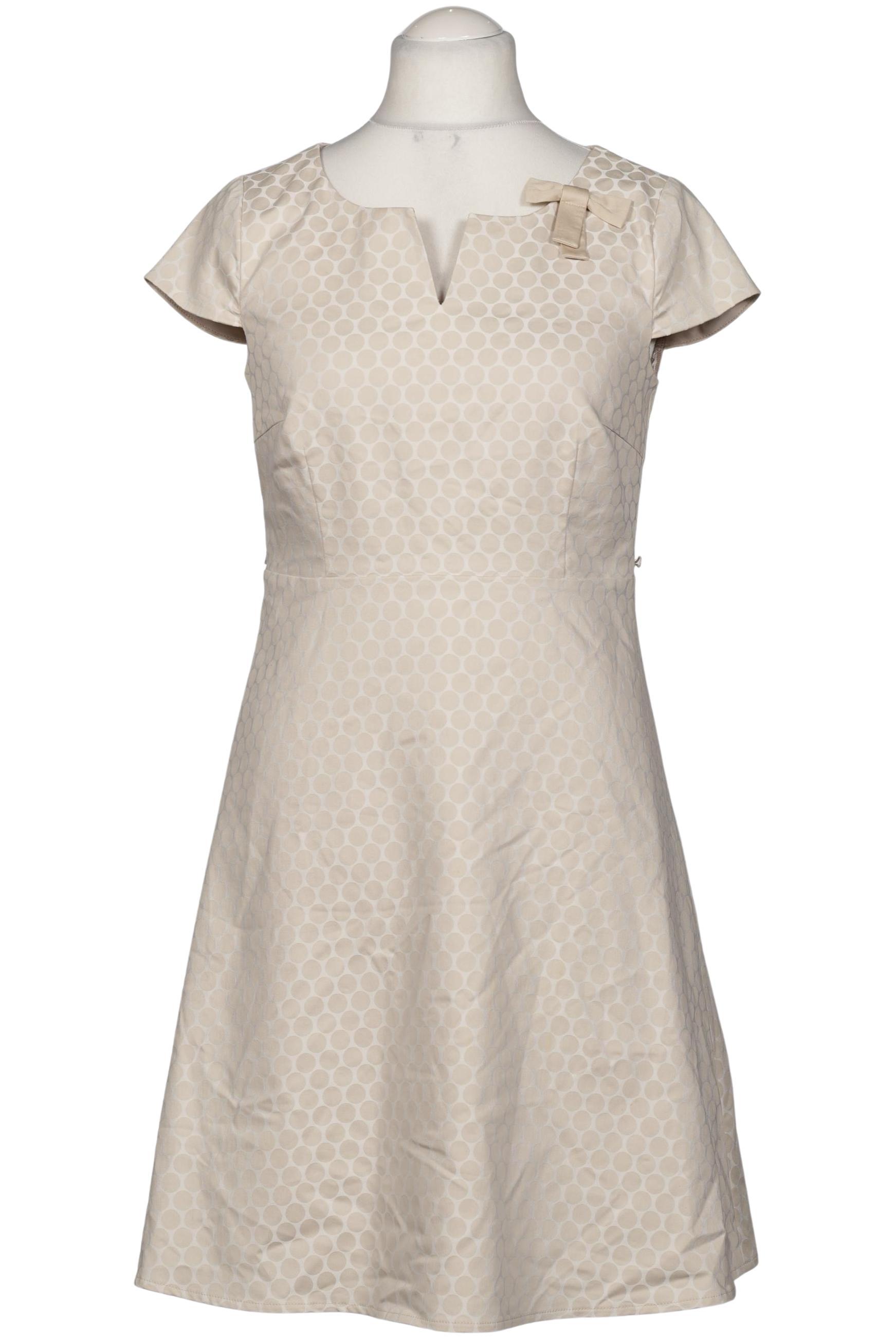 

Comma Damen Kleid, beige, Gr. 40