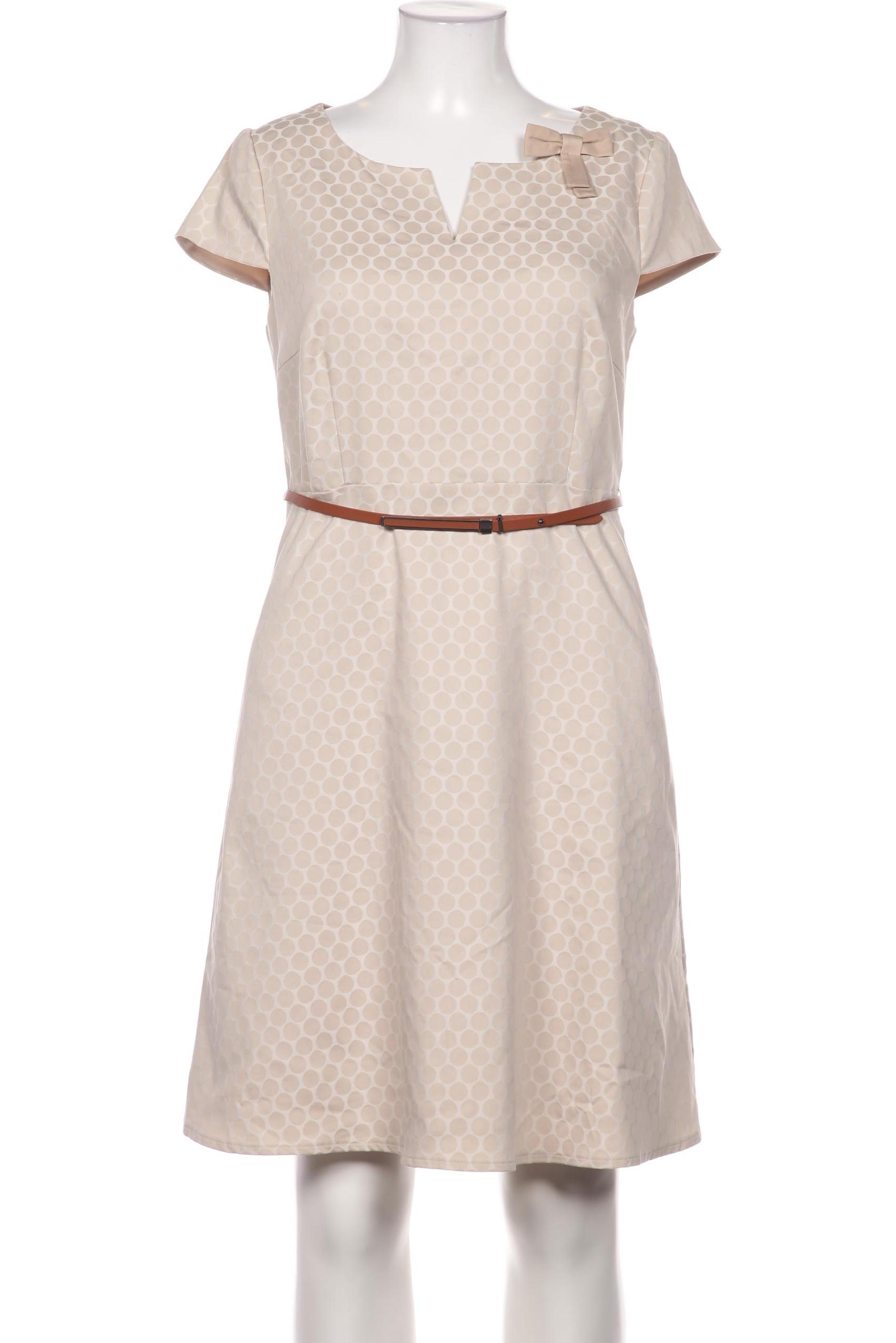 

Comma Damen Kleid, beige, Gr. 42