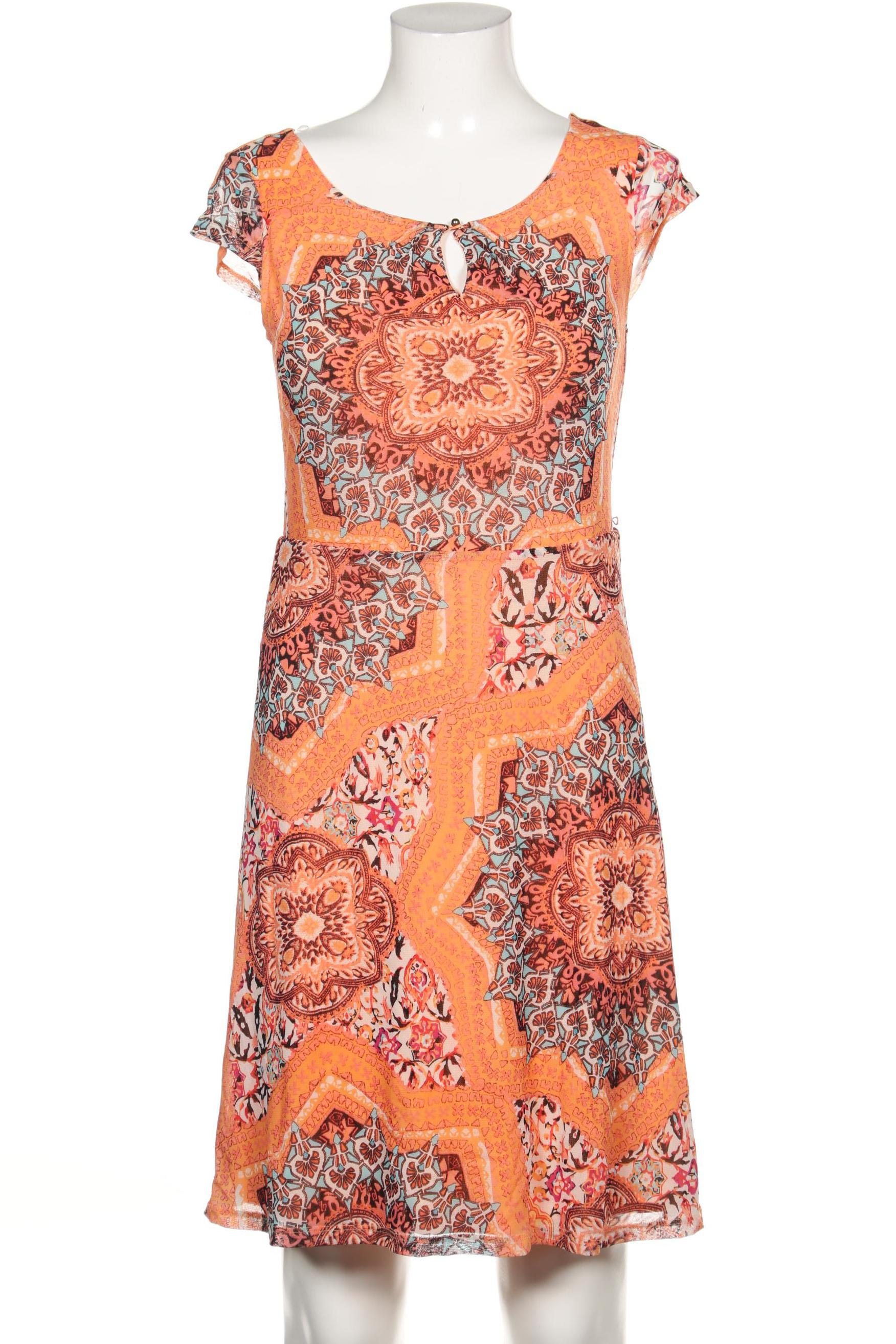 

Comma Damen Kleid, orange, Gr. 38