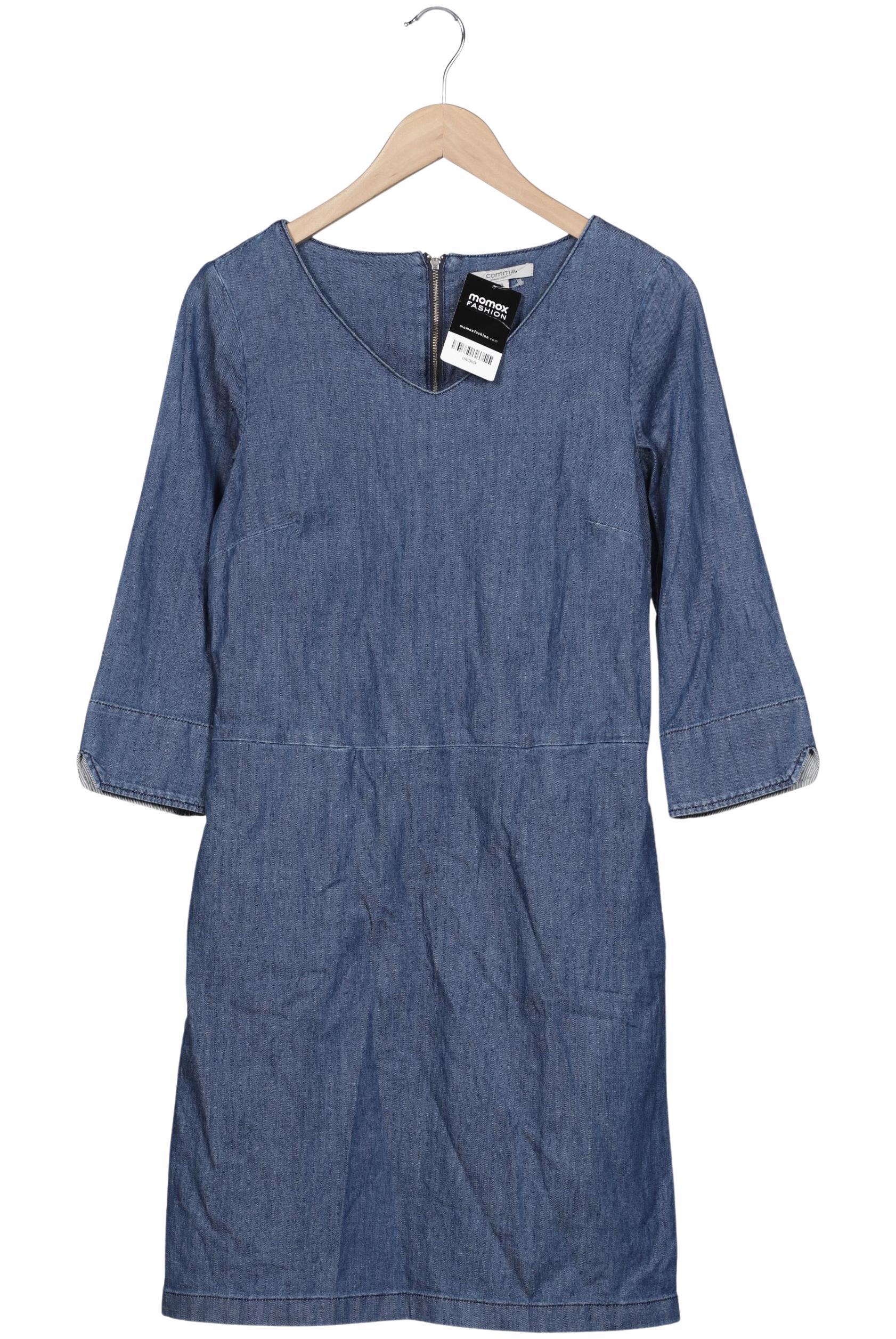 

Comma Damen Kleid, blau, Gr. 36