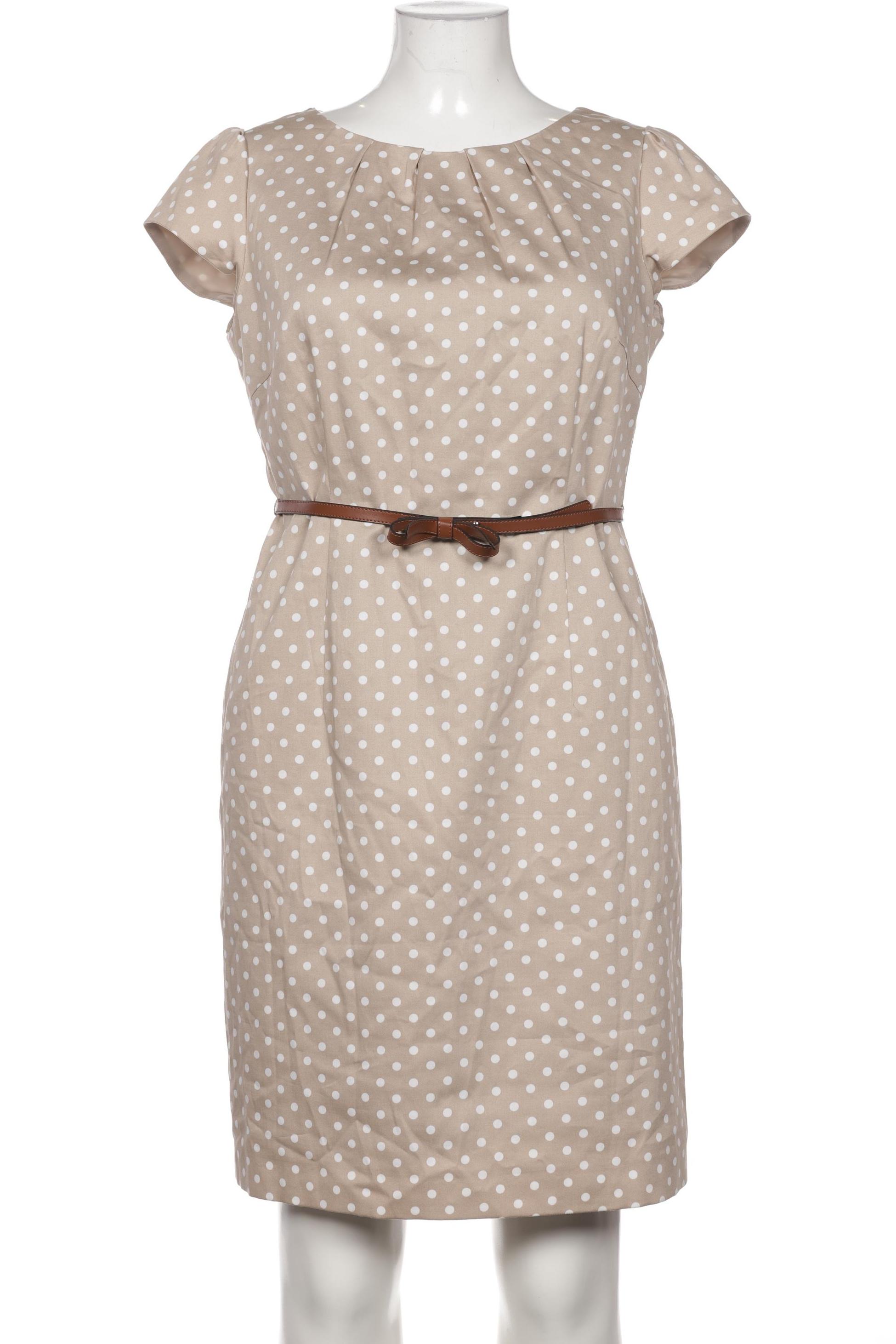 

Comma Damen Kleid, beige, Gr. 42