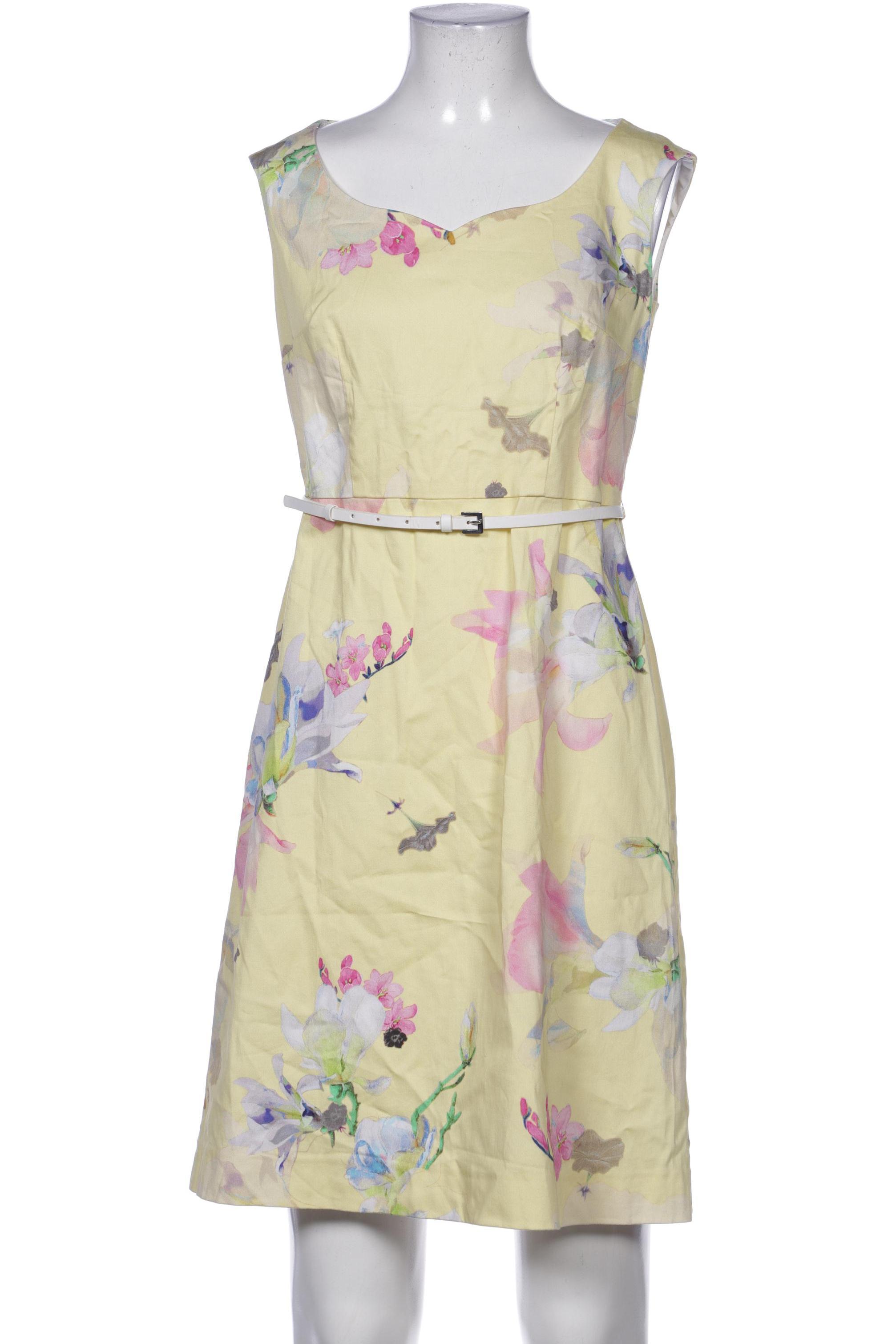 

Comma Damen Kleid, gelb, Gr. 36