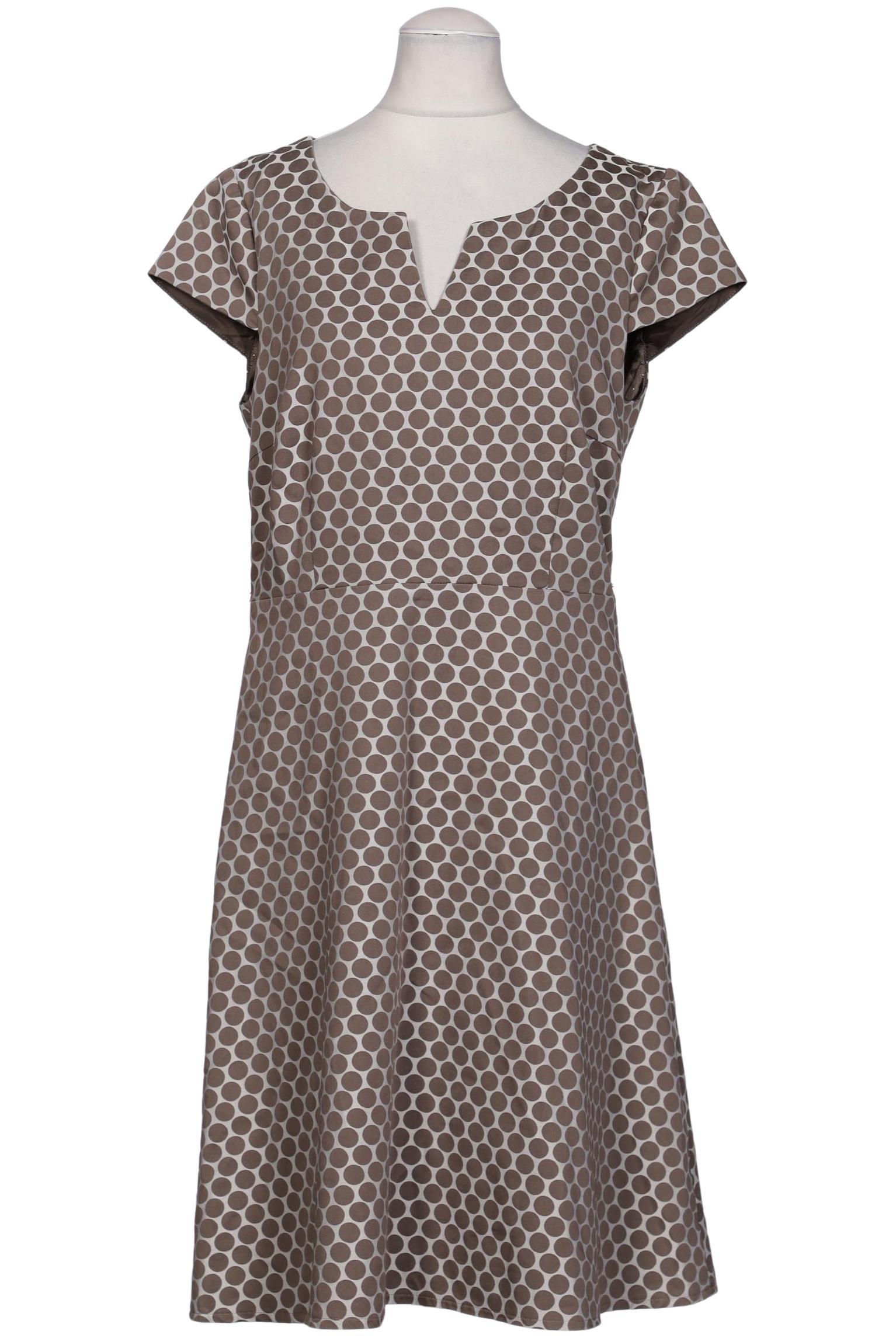 

Comma Damen Kleid, beige, Gr. 38