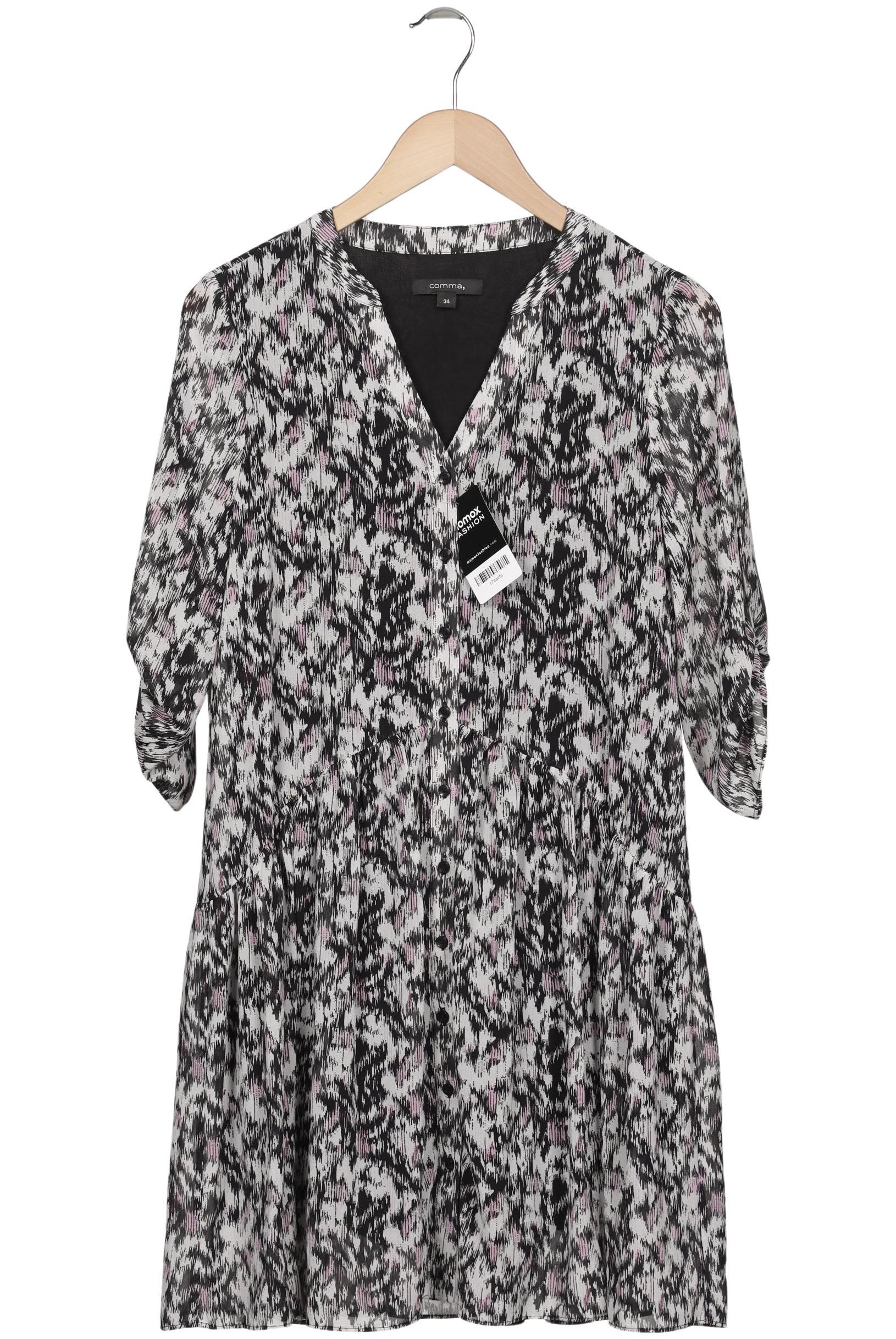 

Comma Damen Kleid, schwarz, Gr. 34
