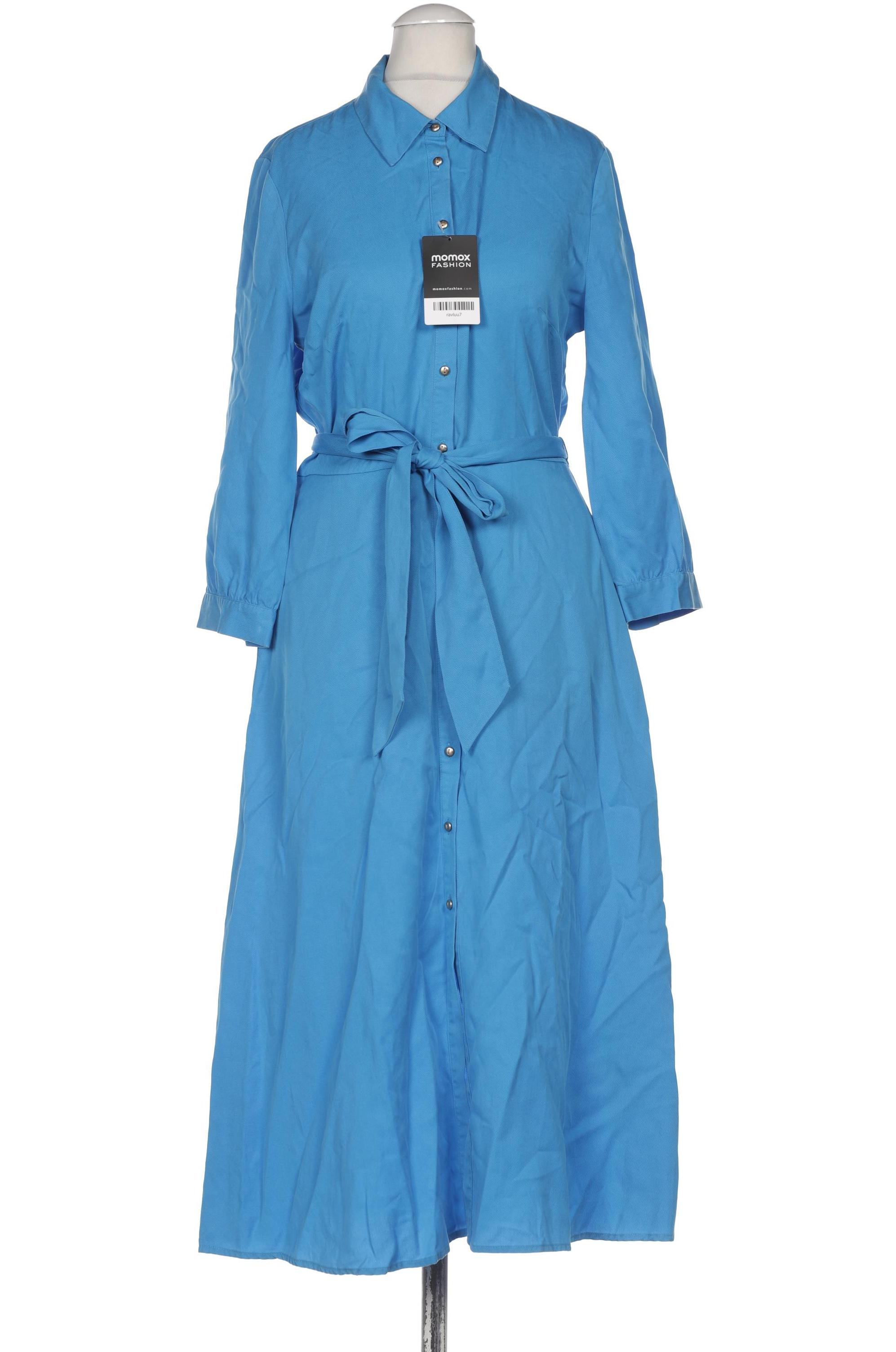 

Comma Damen Kleid, blau, Gr. 34