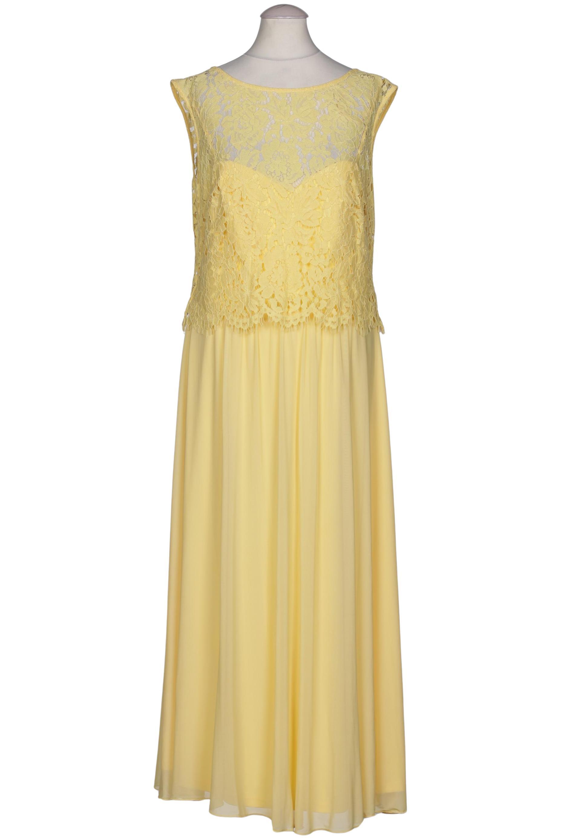 

Comma Damen Kleid, gelb, Gr. 38