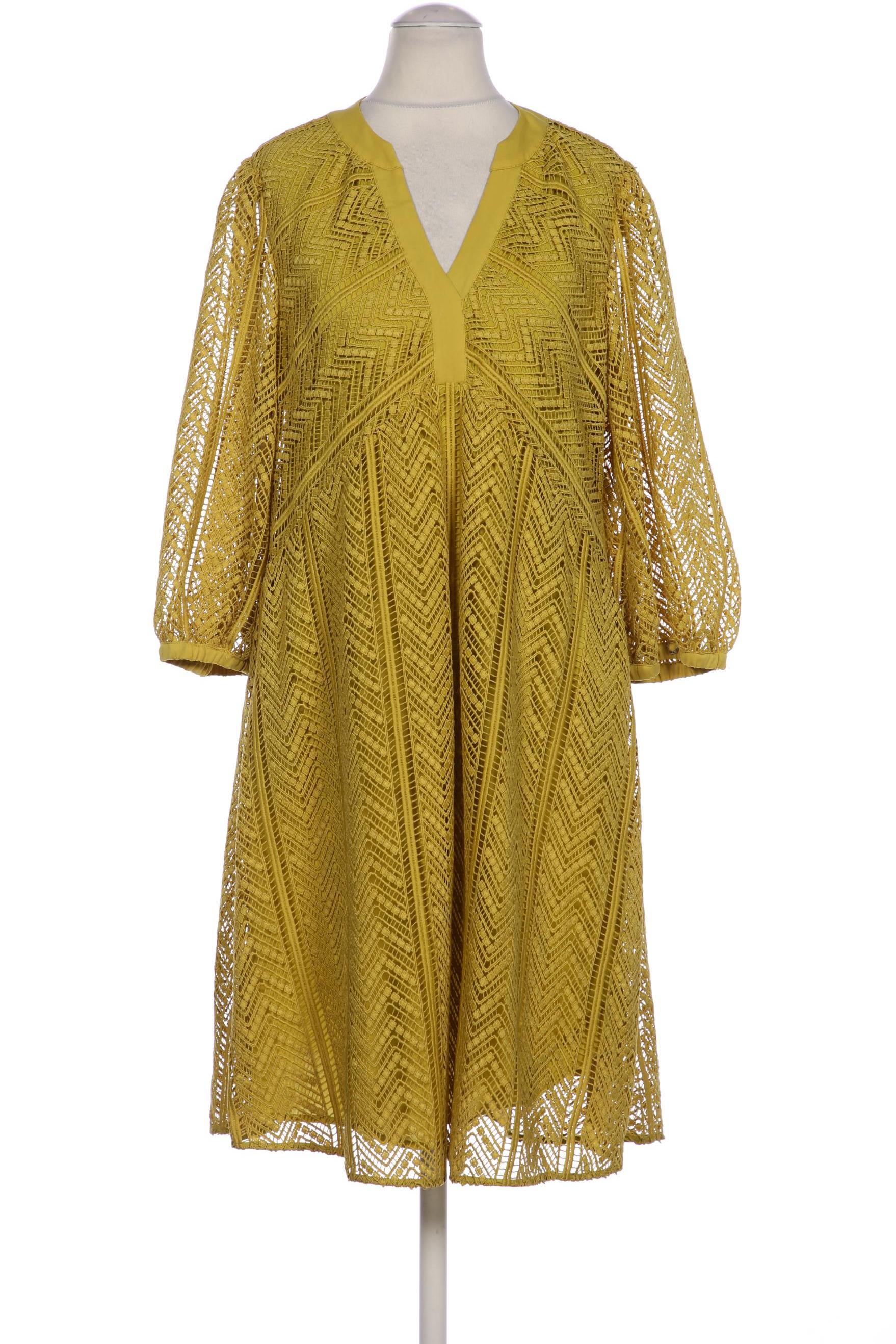 

Comma Damen Kleid, gelb, Gr. 36