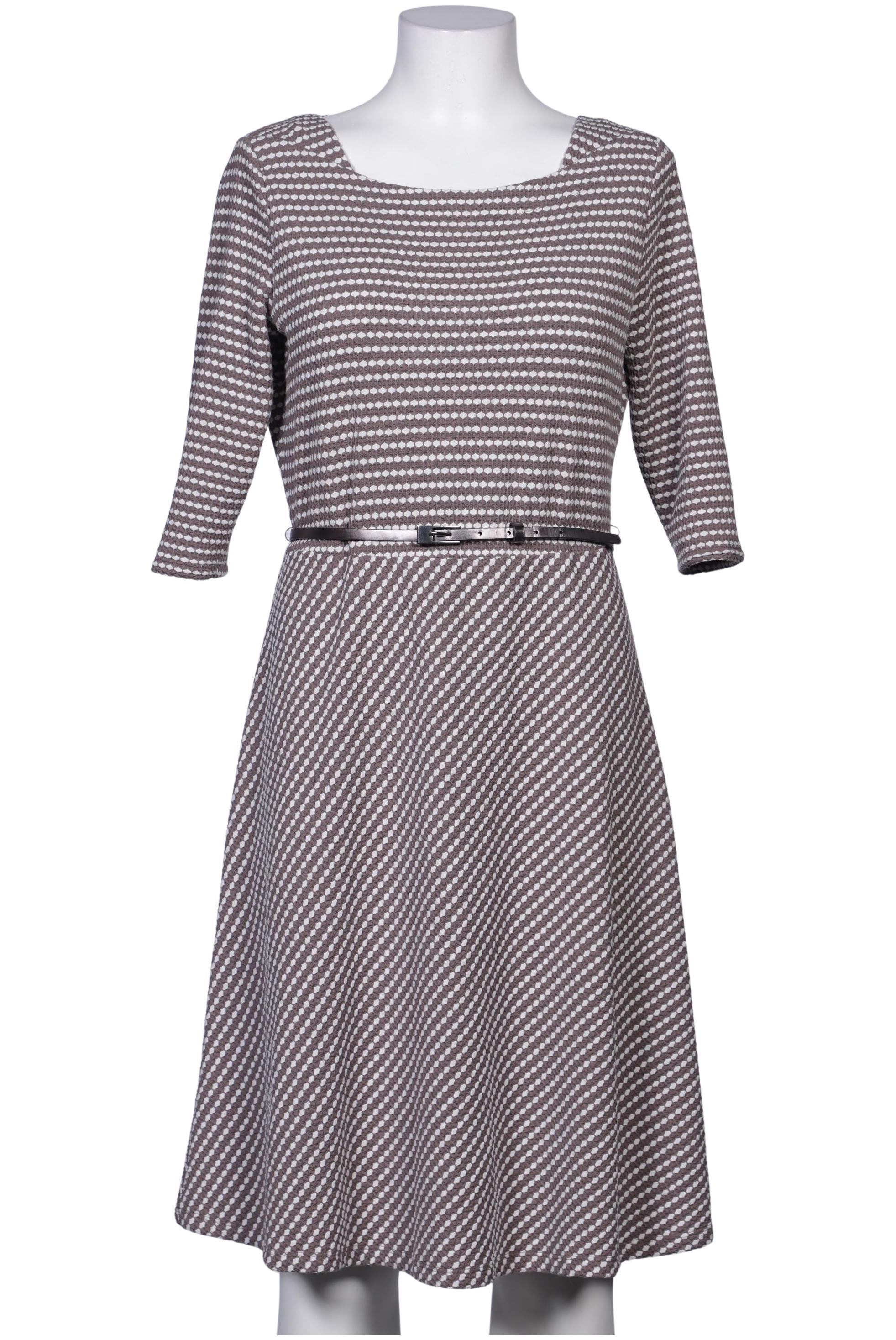 

Comma Damen Kleid, beige, Gr. 40