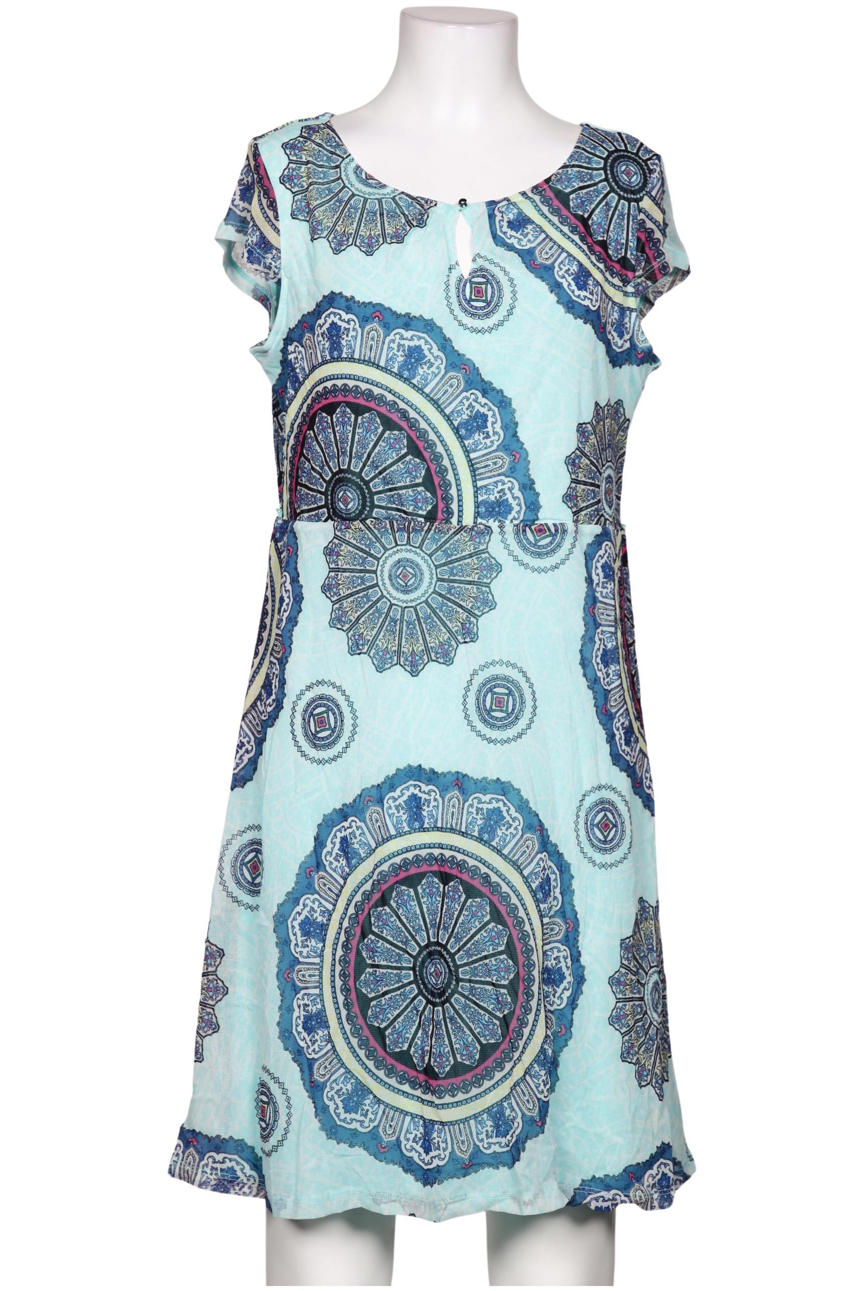

Comma Damen Kleid, türkis, Gr. 36