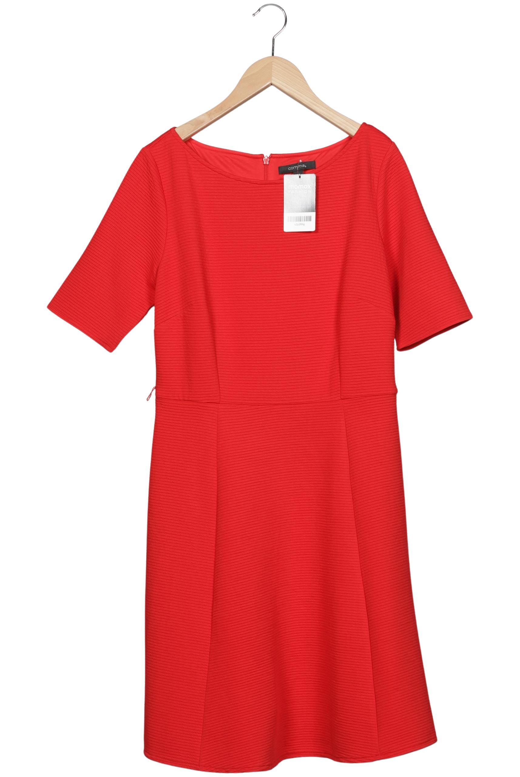

Comma Damen Kleid, rot, Gr. 38